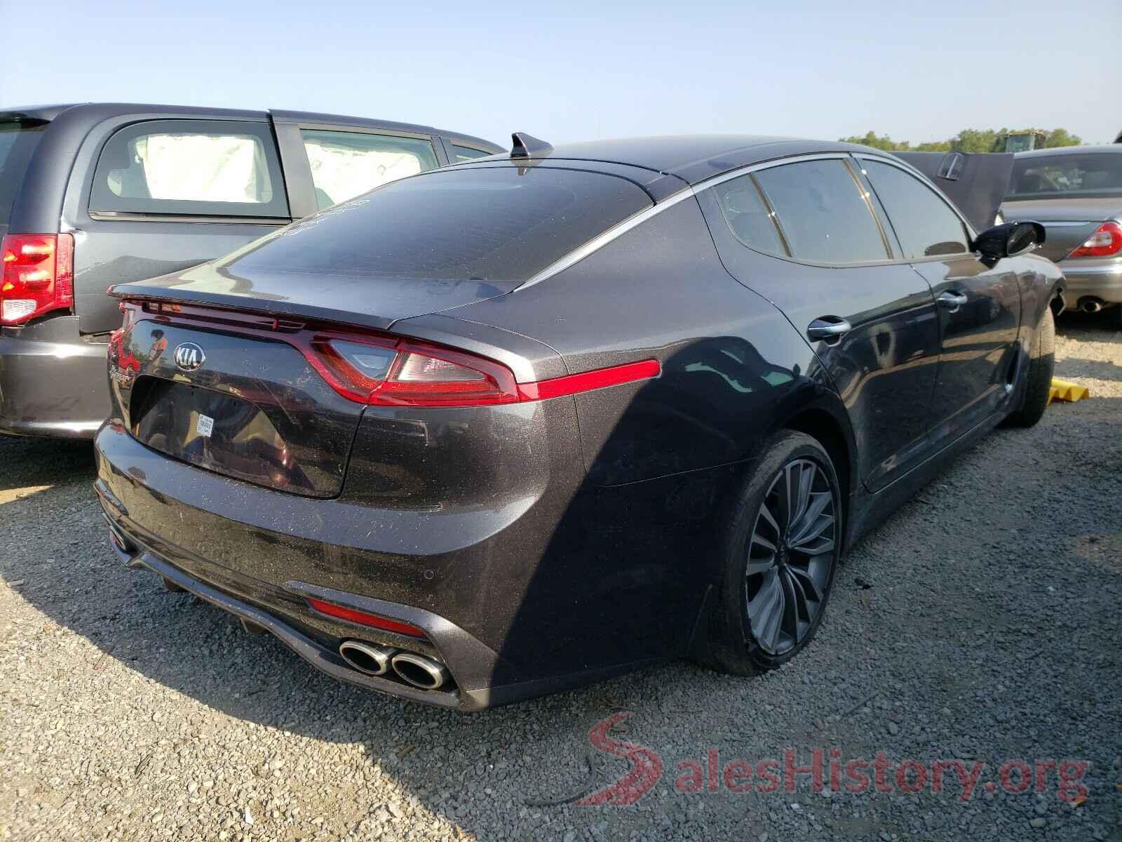 KNAE15LA8K6049318 2019 KIA STINGER