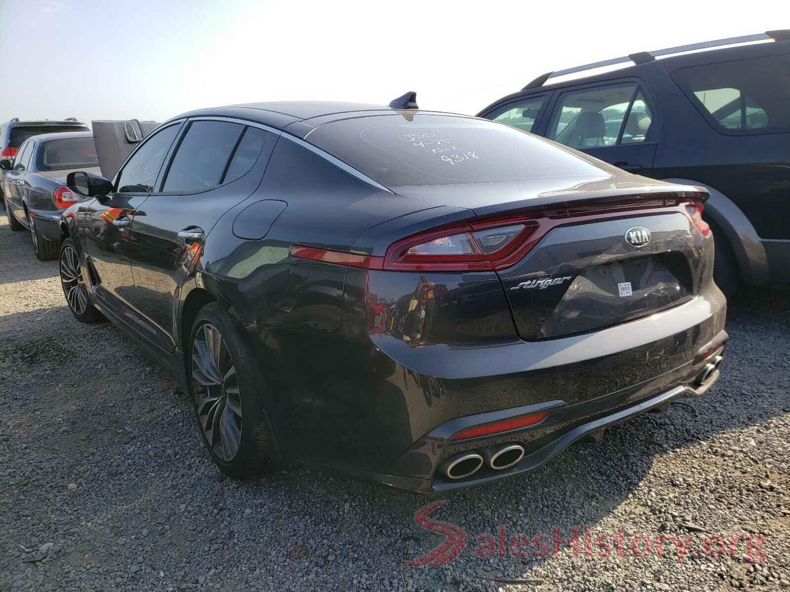 KNAE15LA8K6049318 2019 KIA STINGER