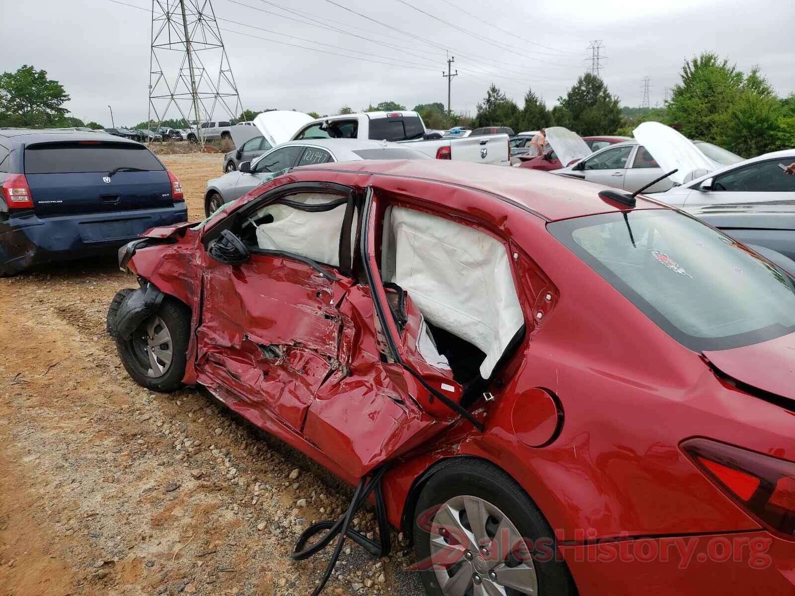 3KPA24AB2KE167654 2019 KIA RIO