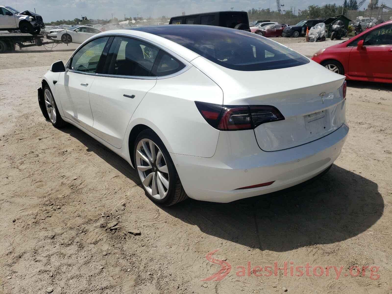 5YJ3E1EA9JF018313 2018 TESLA MODEL 3