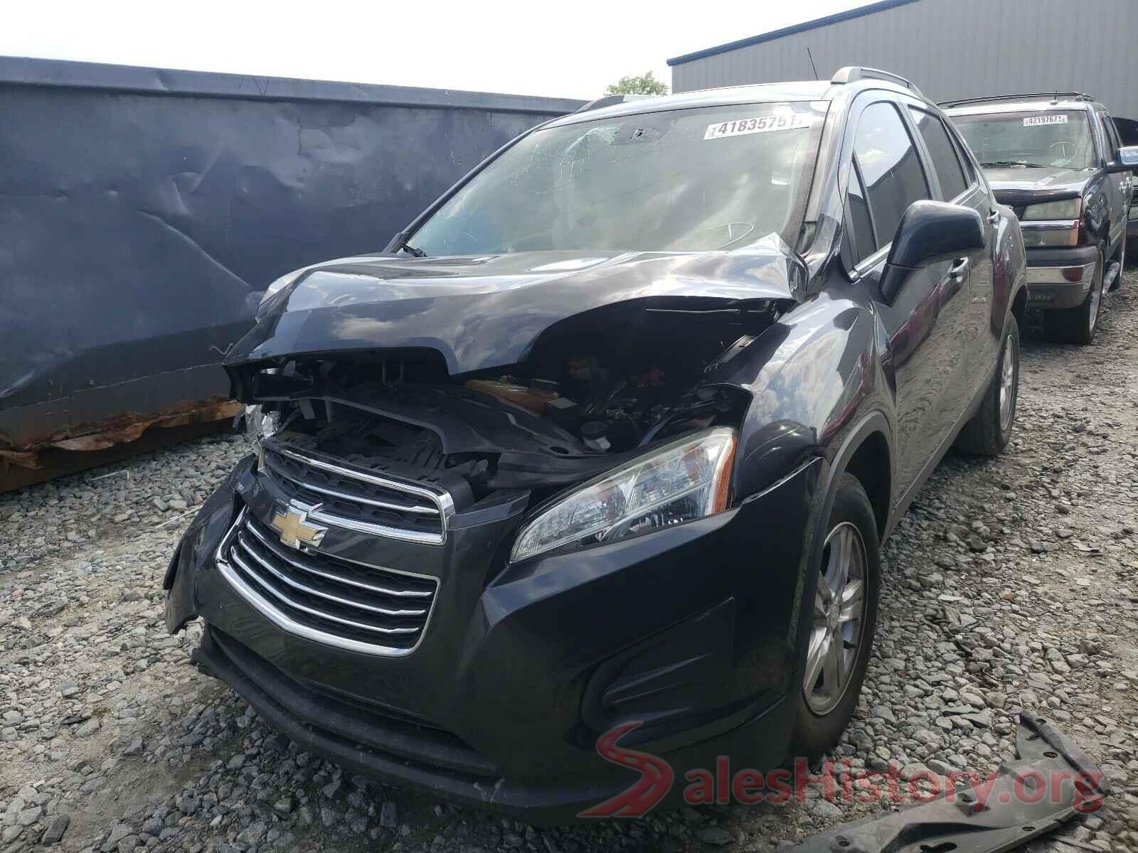 3GNCJLSB6GL279730 2016 CHEVROLET TRAX