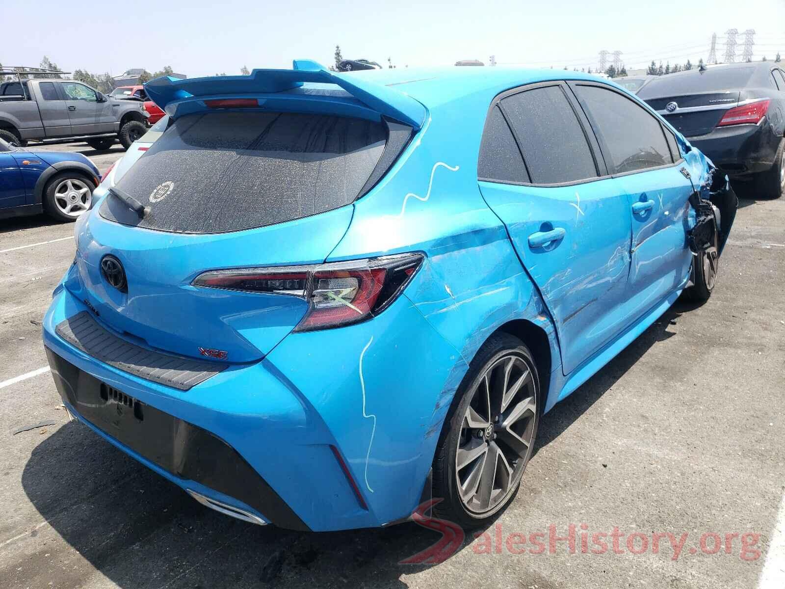 JTNK4RBE7K3047758 2019 TOYOTA COROLLA