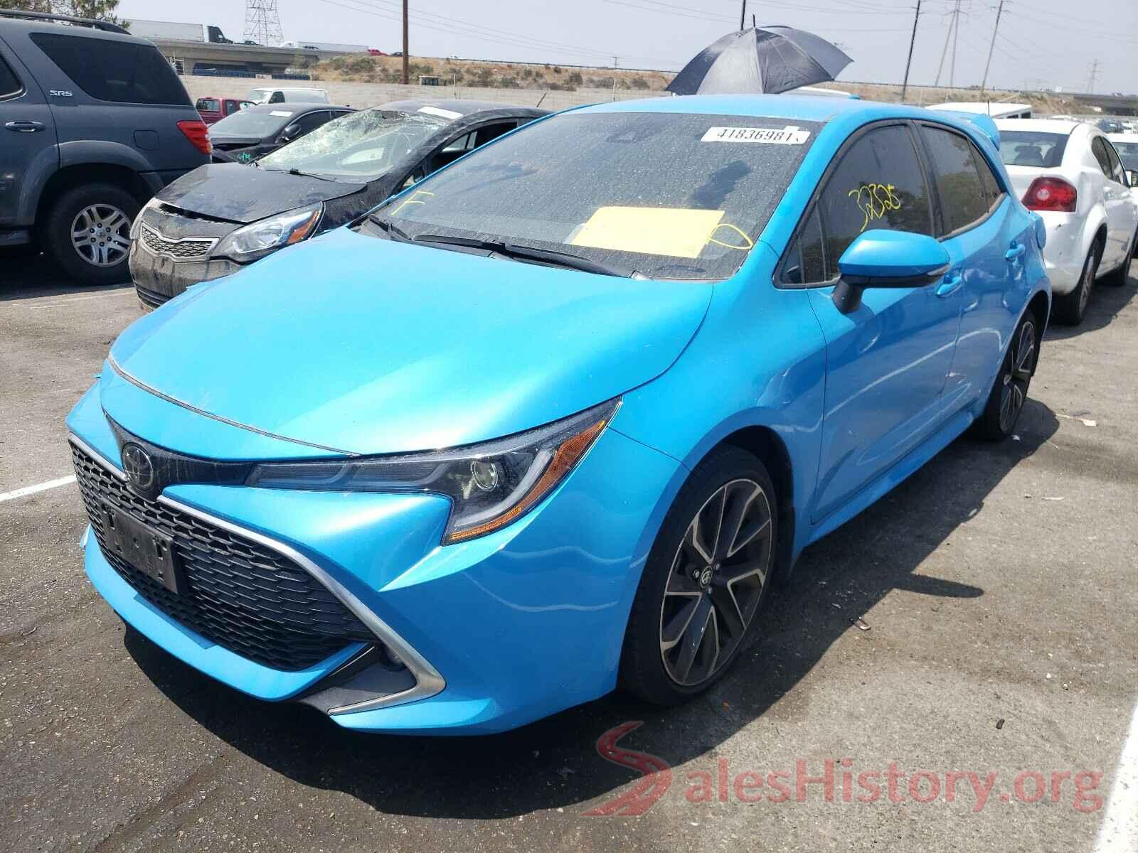 JTNK4RBE7K3047758 2019 TOYOTA COROLLA