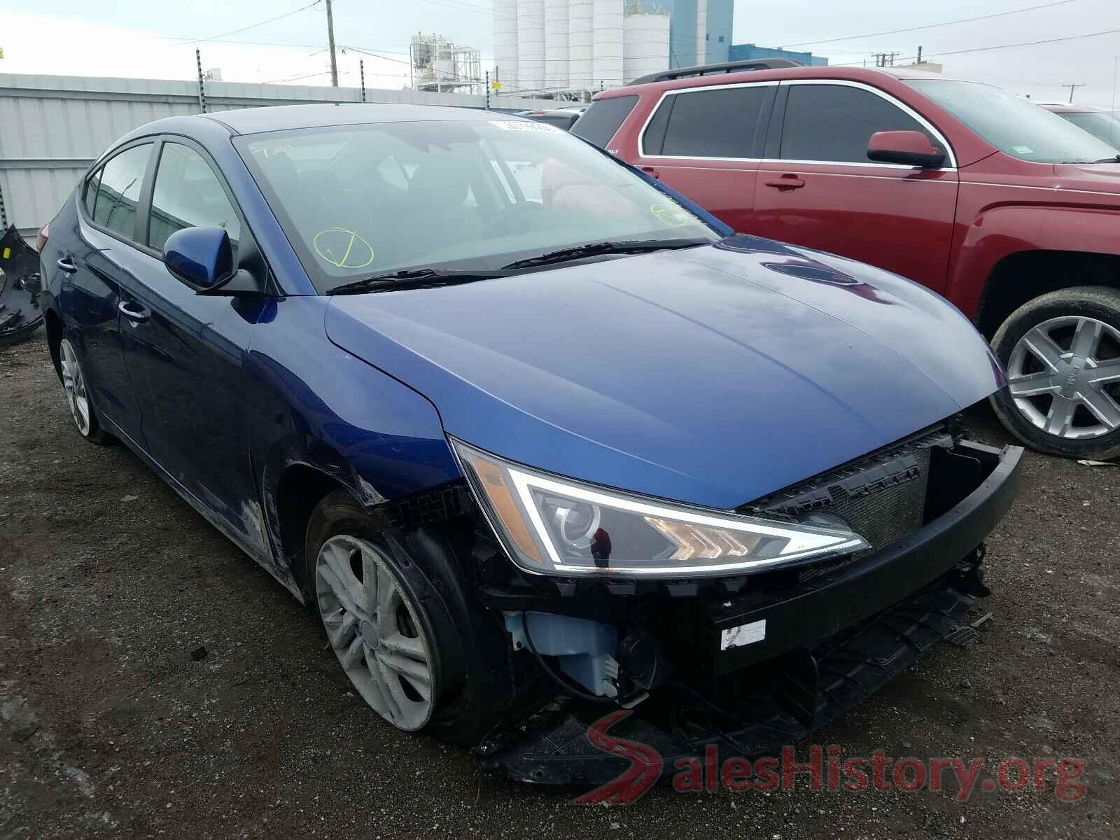 5NPD84LF7LH570215 2020 HYUNDAI ELANTRA