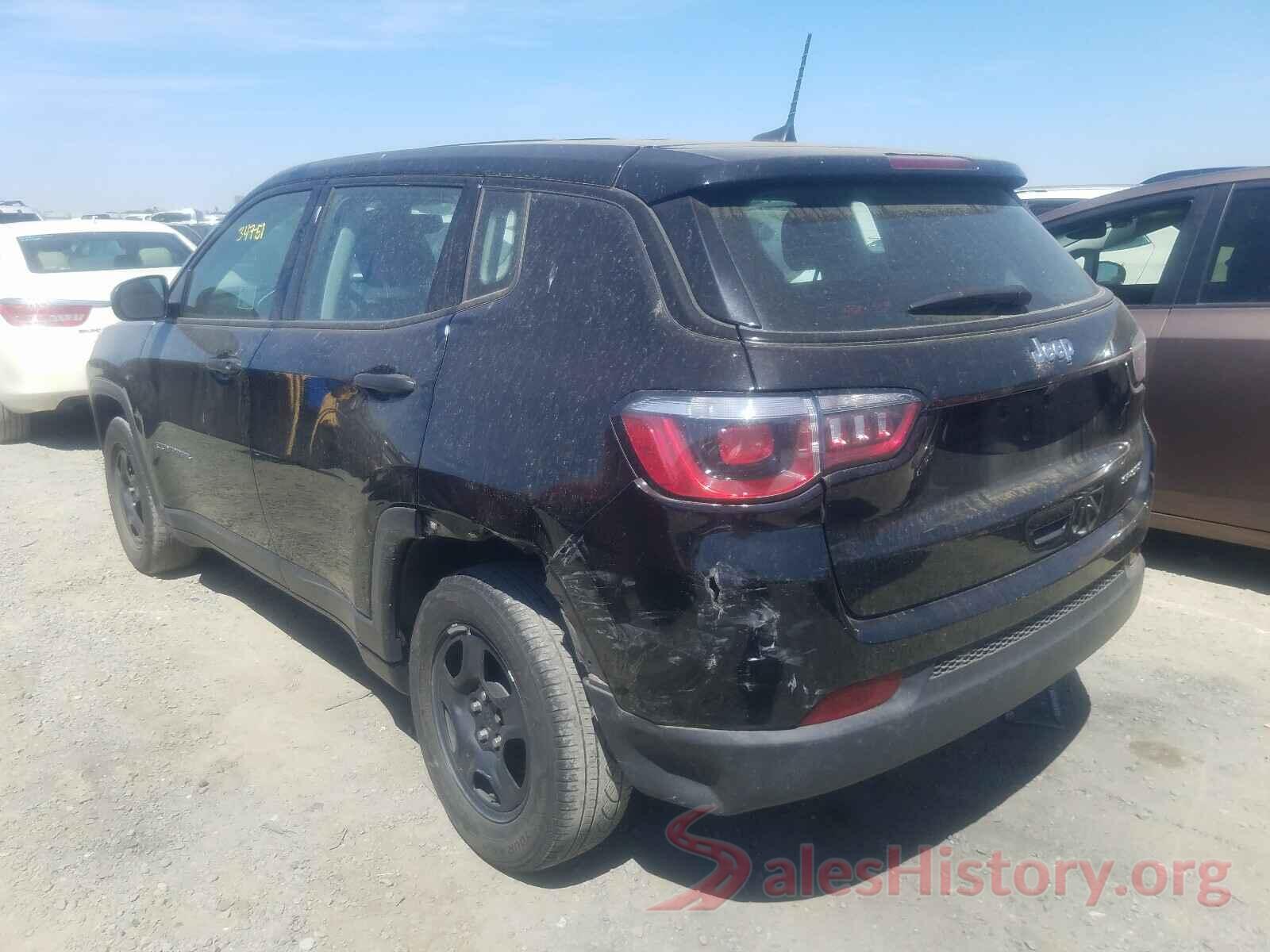 3C4NJCAB1KT615781 2019 JEEP COMPASS