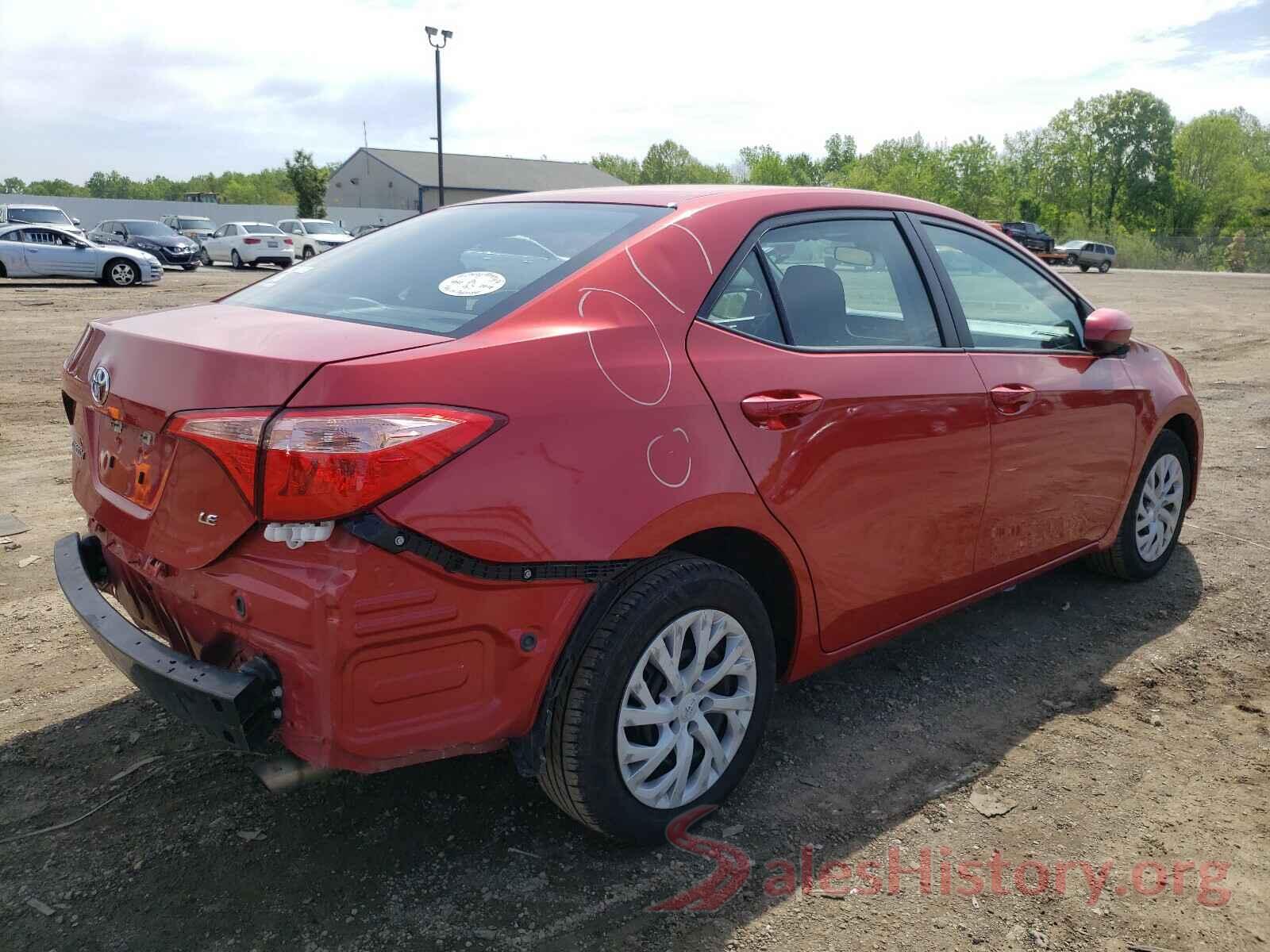 5YFBURHE7KP877496 2019 TOYOTA COROLLA