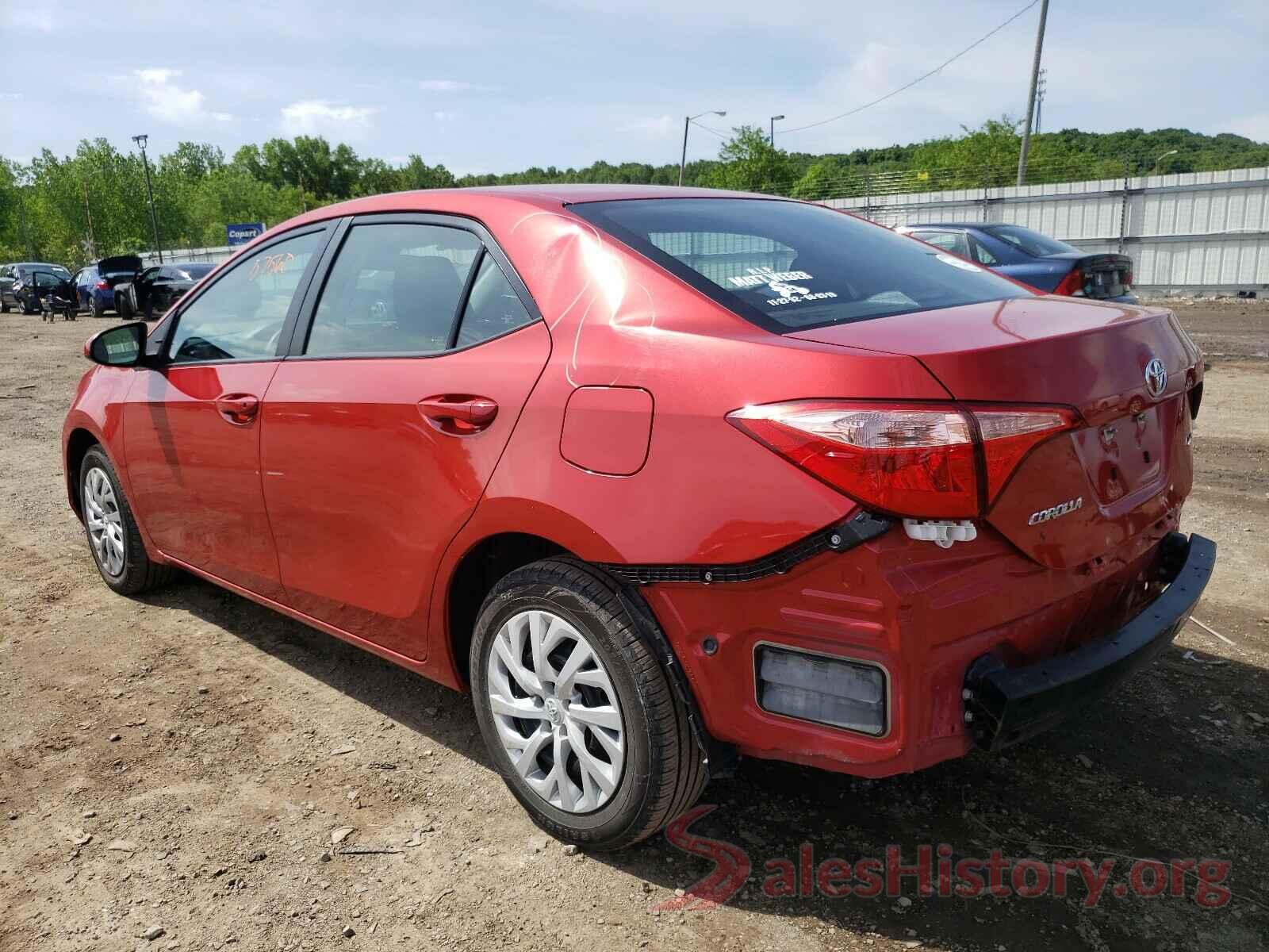 5YFBURHE7KP877496 2019 TOYOTA COROLLA