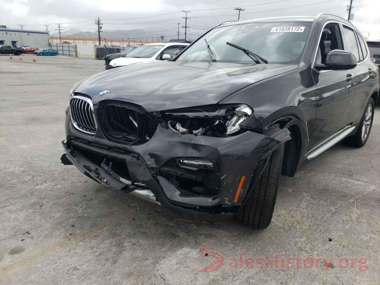 5UXTR7C5XKLF26805 2019 BMW X3