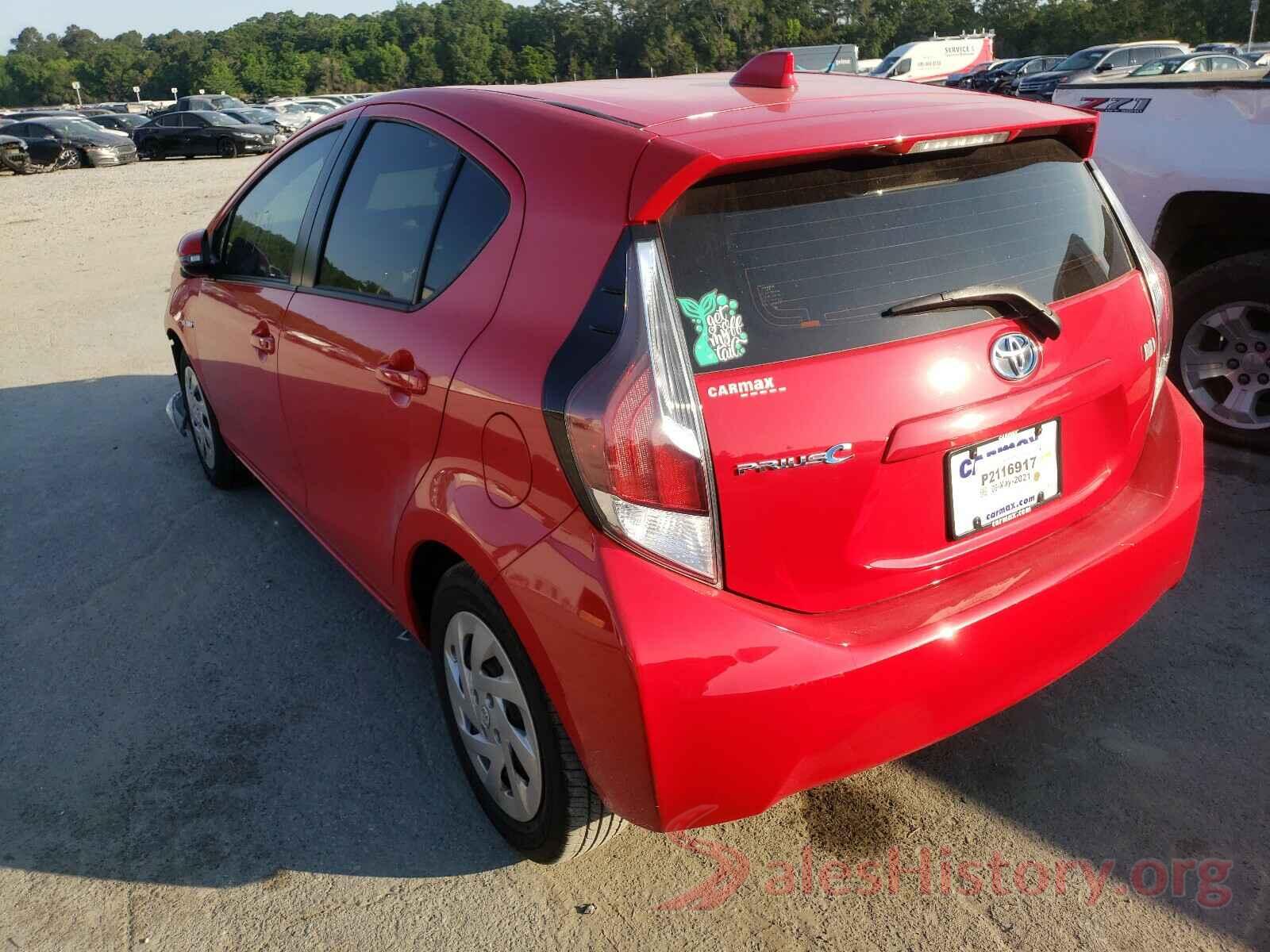 JTDKDTB3XG1135738 2016 TOYOTA PRIUS