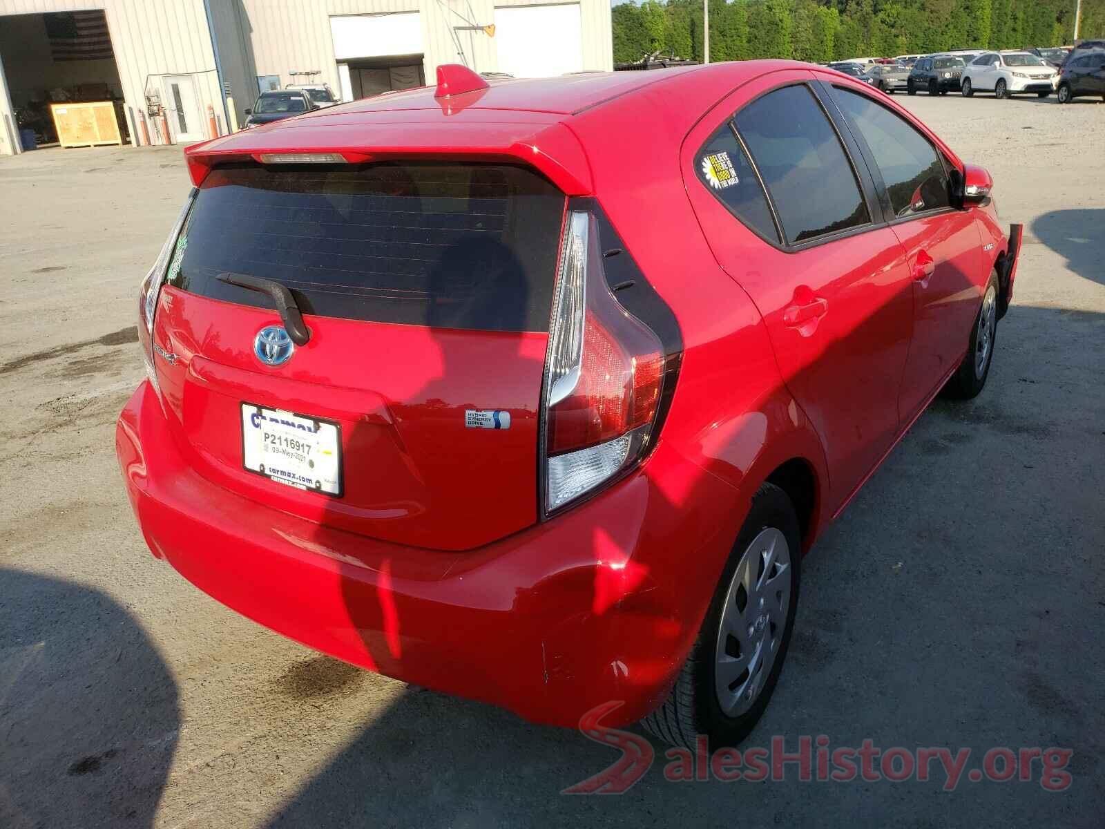 JTDKDTB3XG1135738 2016 TOYOTA PRIUS