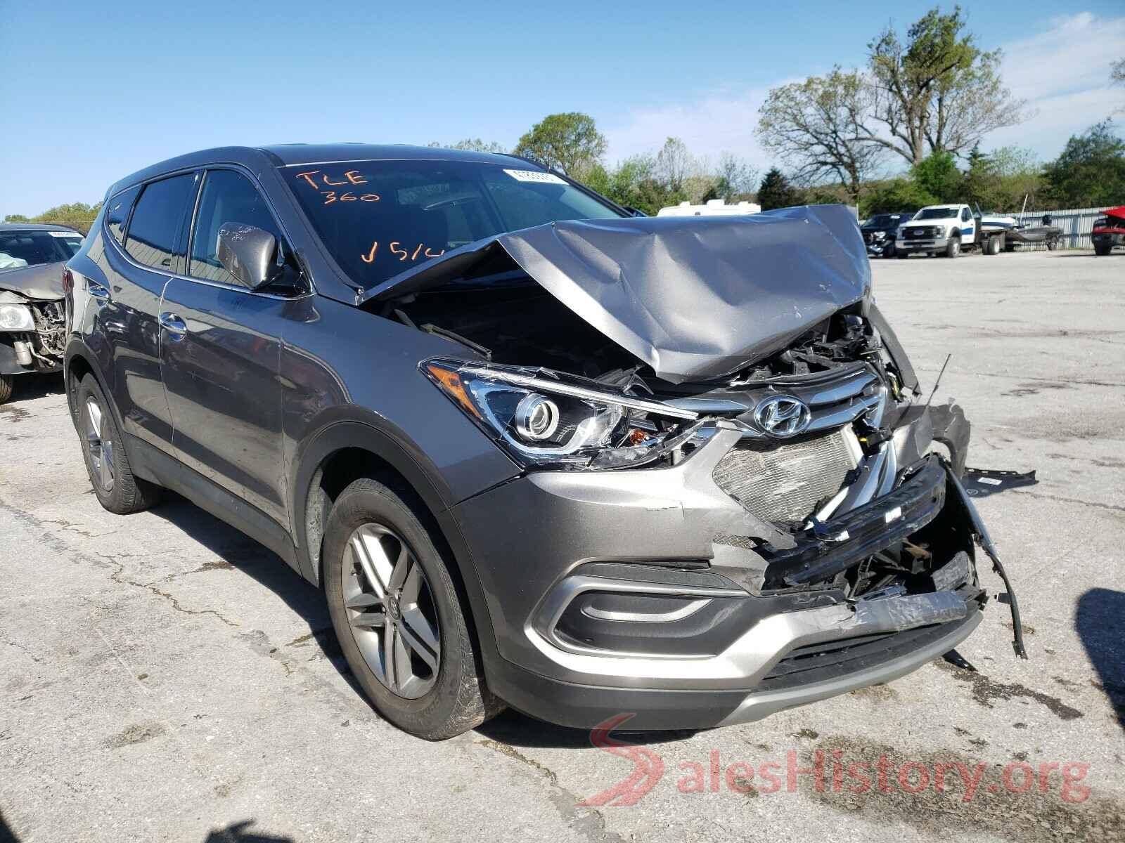 5XYZTDLB0JG541242 2018 HYUNDAI SANTA FE