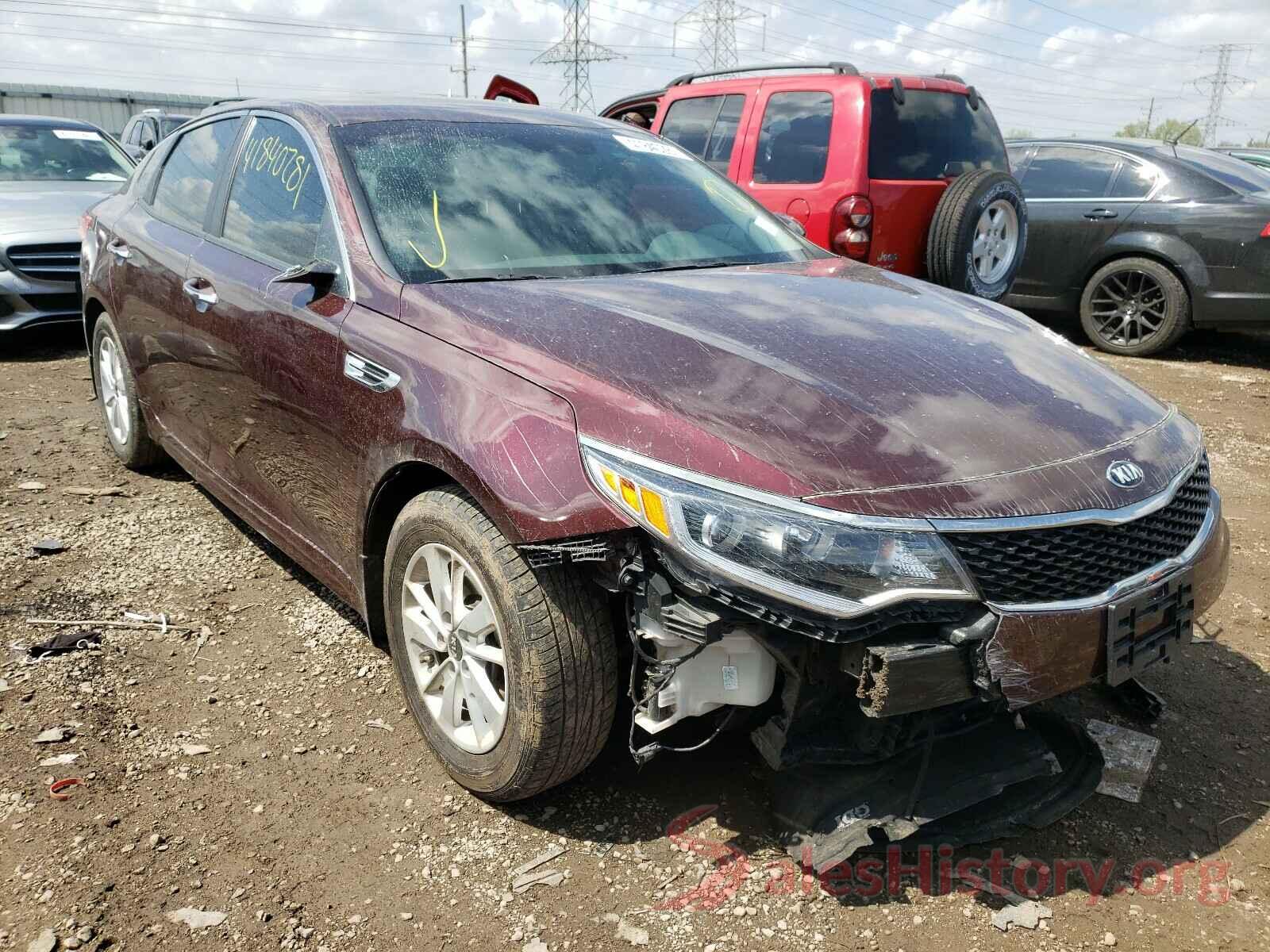 5XXGT4L37GG116856 2016 KIA OPTIMA