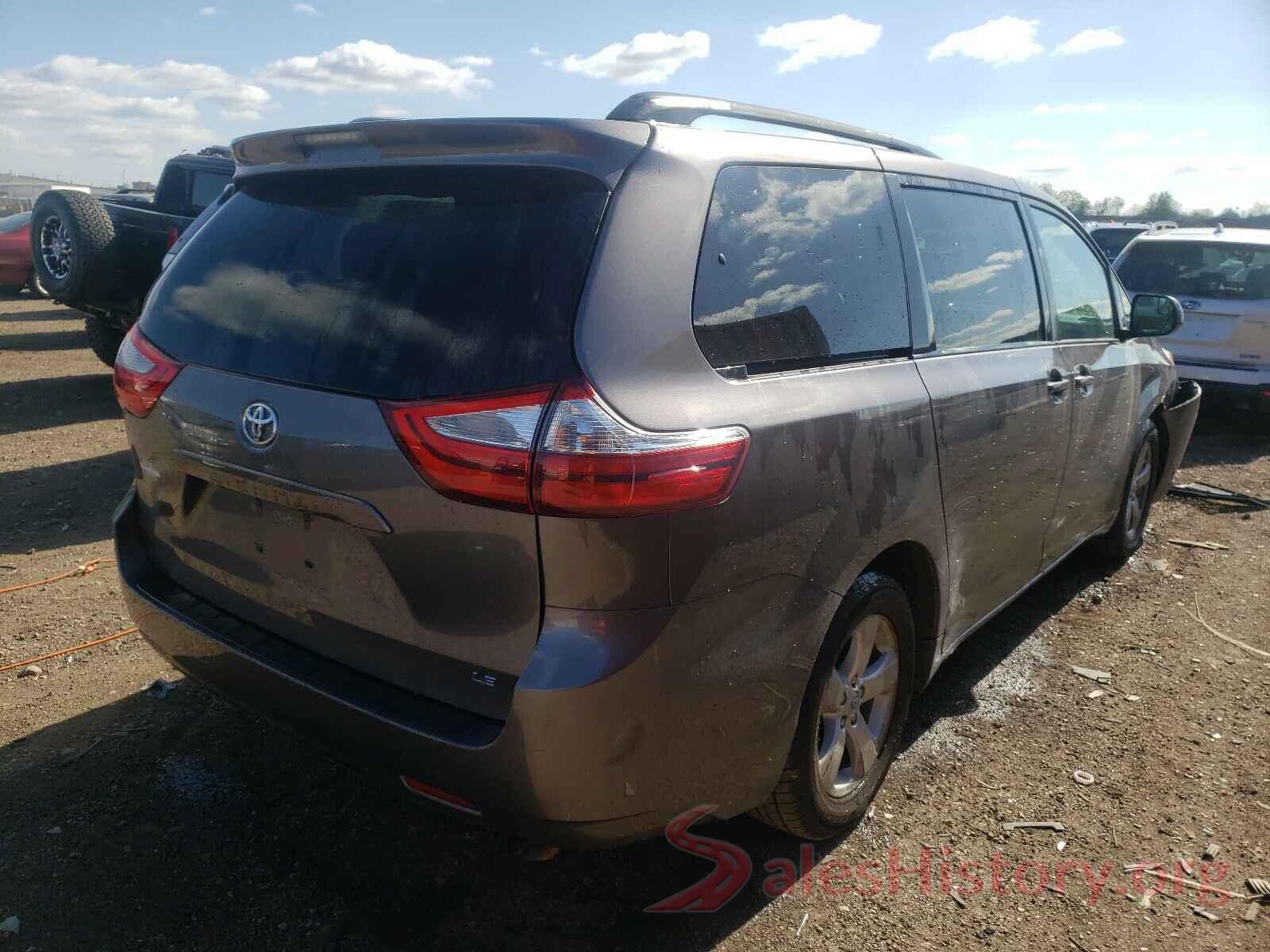 5TDKK3DC9GS694879 2016 TOYOTA SIENNA