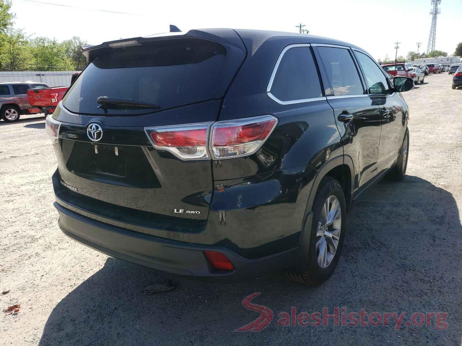 5TDBKRFH2GS348149 2016 TOYOTA HIGHLANDER