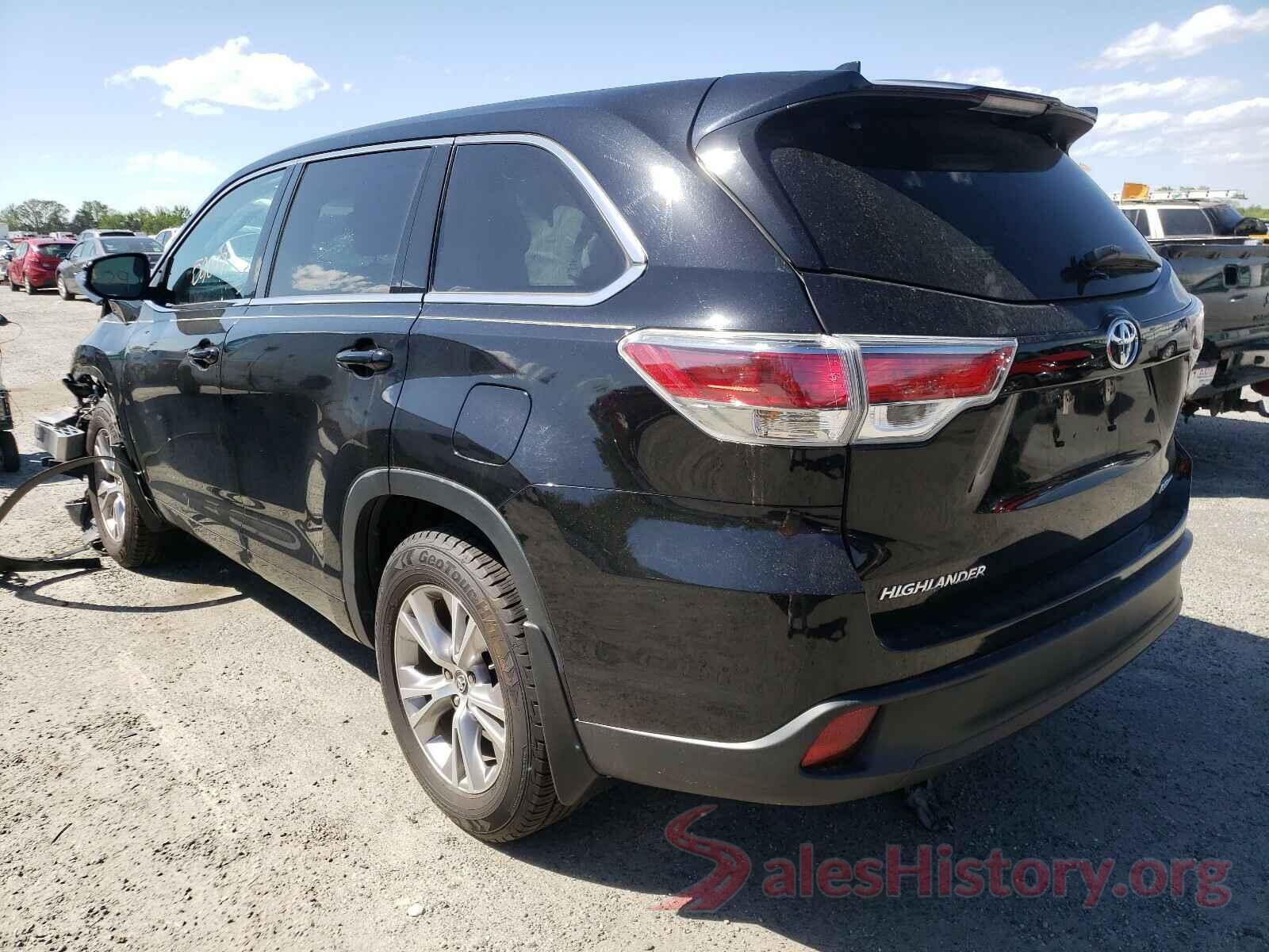 5TDBKRFH2GS348149 2016 TOYOTA HIGHLANDER