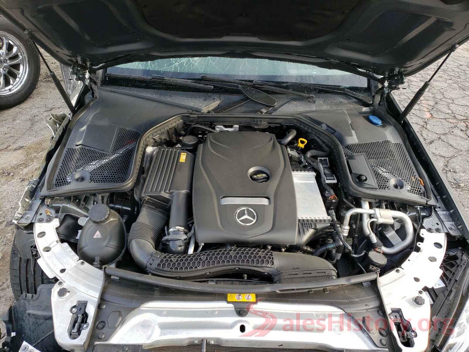 WDDWJ4JB6HF447462 2017 MERCEDES-BENZ C CLASS