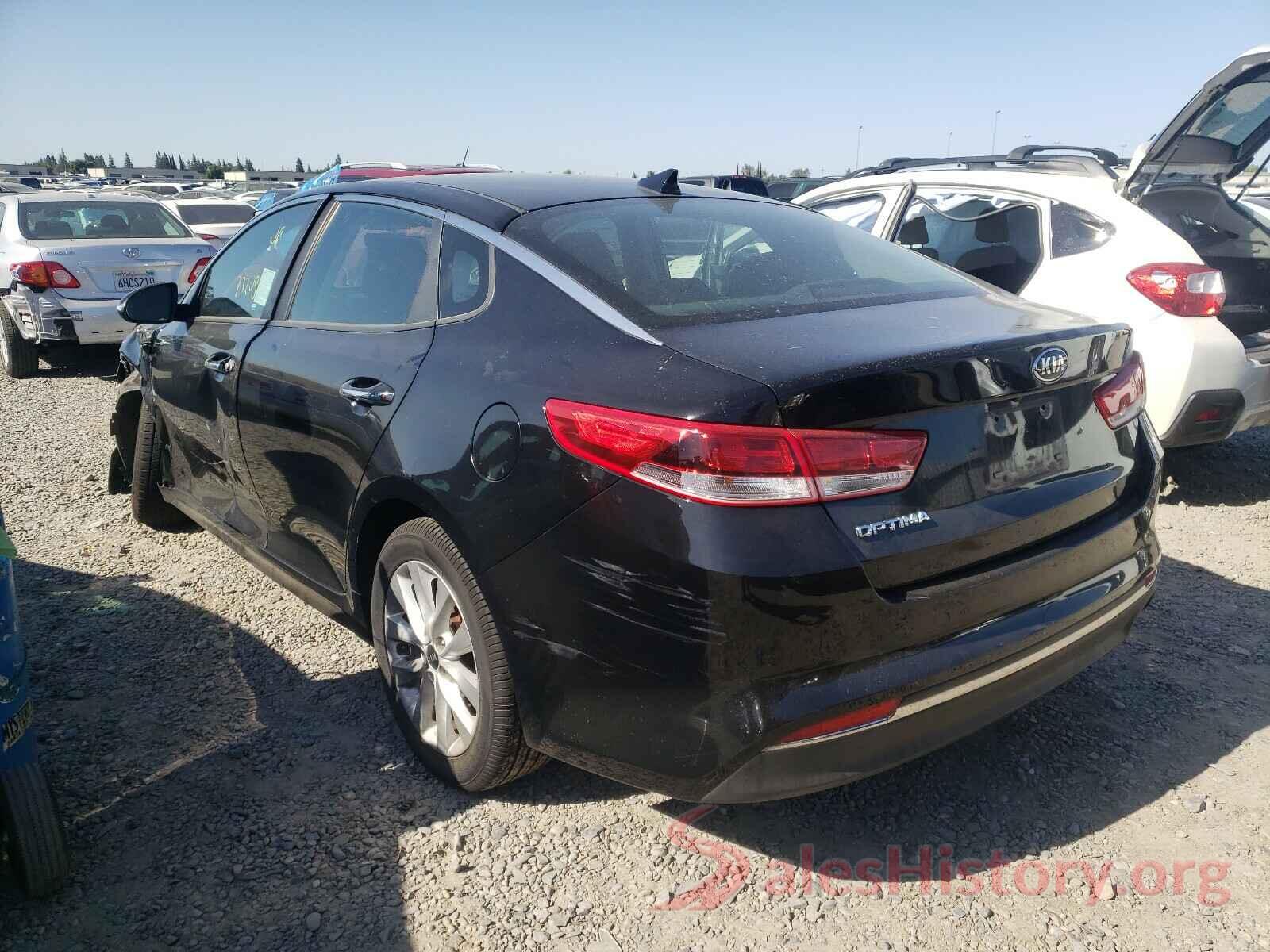 5XXGT4L33GG009027 2016 KIA OPTIMA