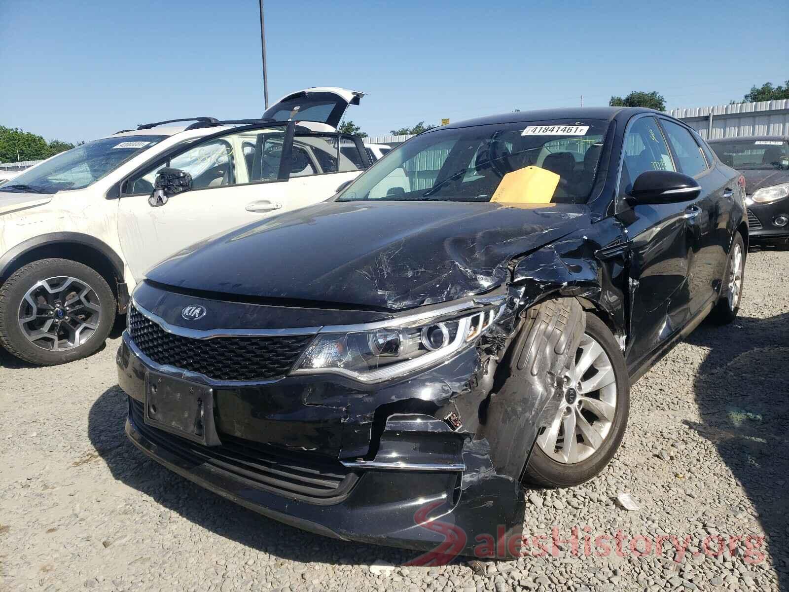 5XXGT4L33GG009027 2016 KIA OPTIMA