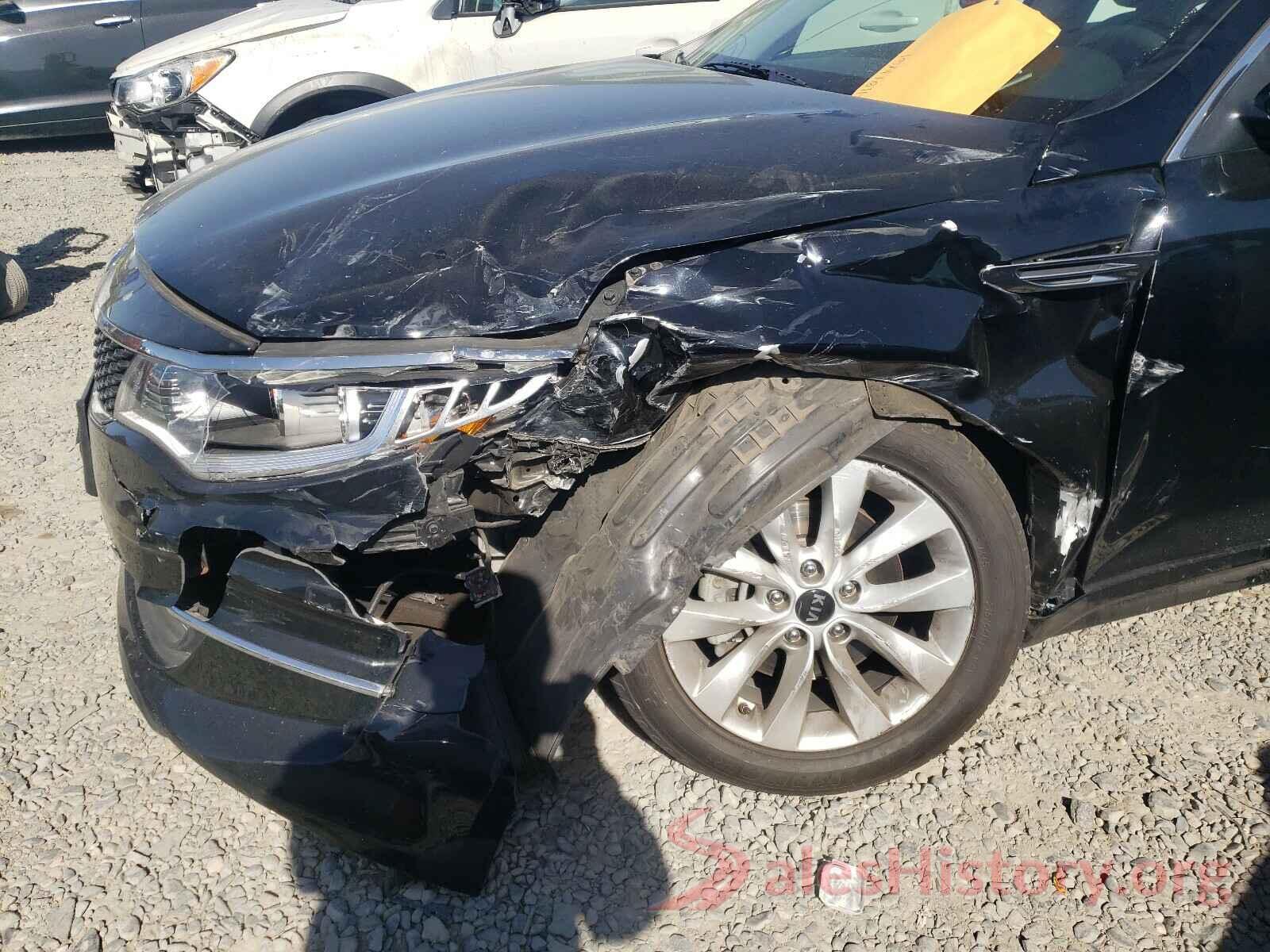 5XXGT4L33GG009027 2016 KIA OPTIMA