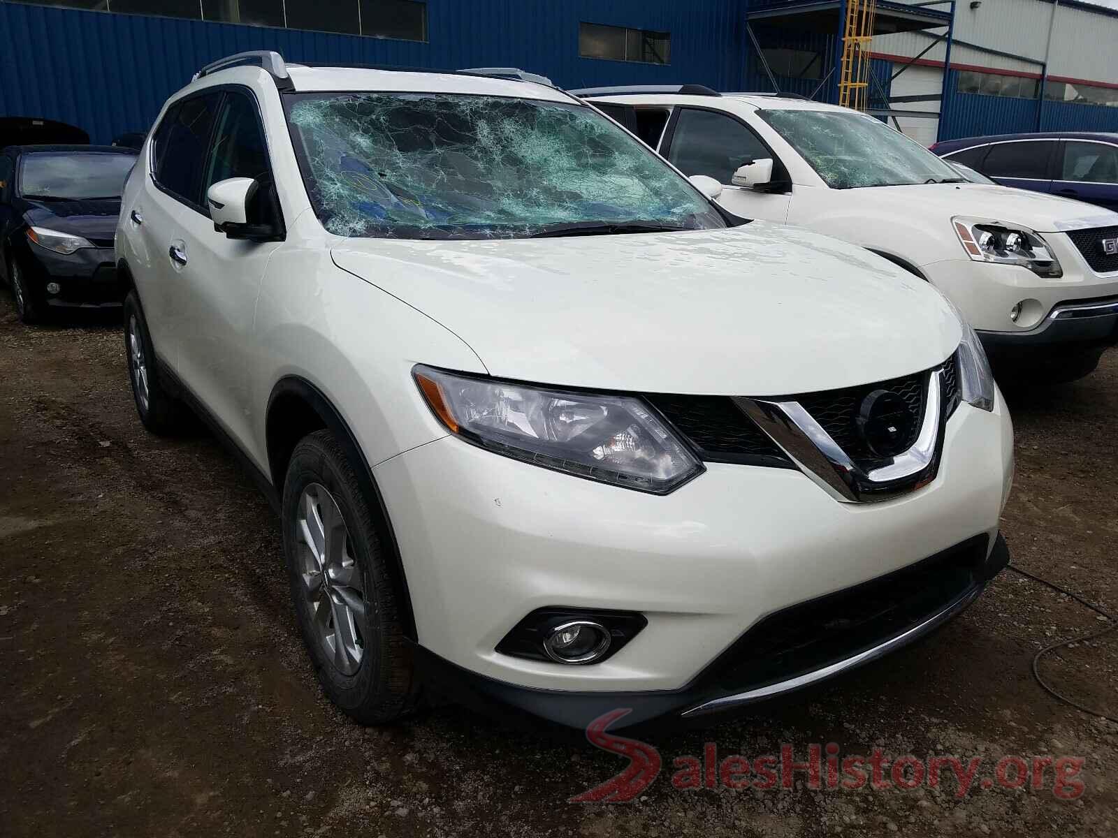 5N1AT2MV8GC843056 2016 NISSAN ROGUE