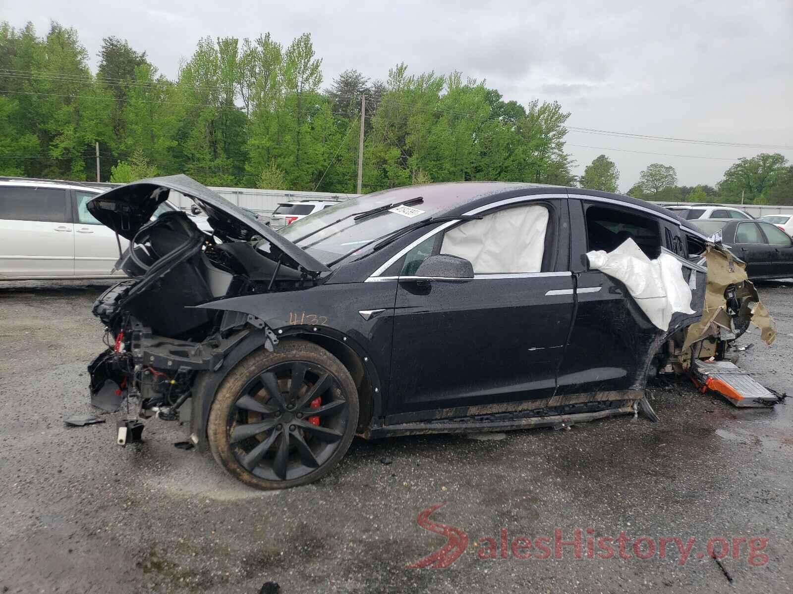 5YJXCDE45LF282215 2020 TESLA MODEL X