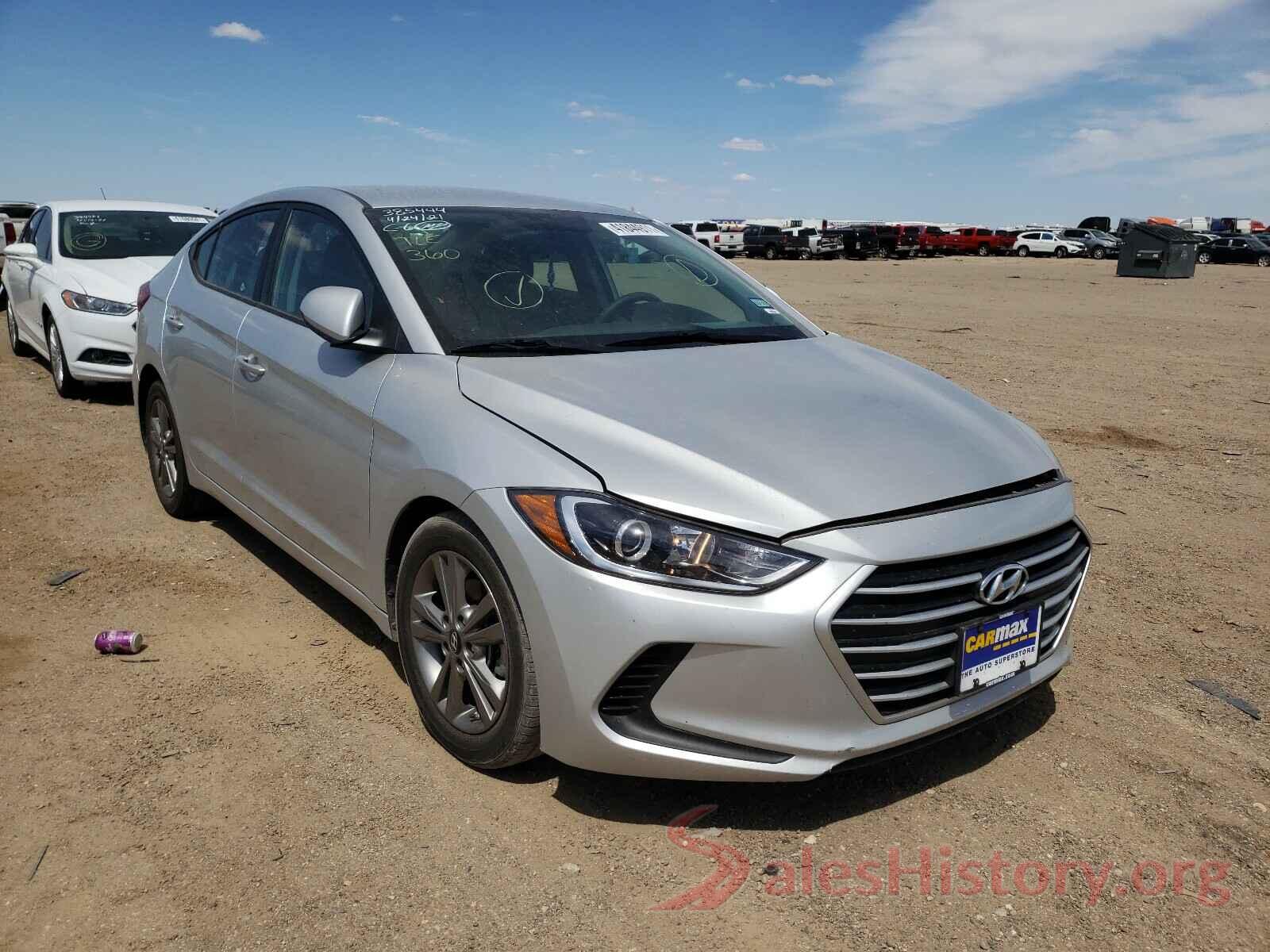 5NPD84LF5JH376604 2018 HYUNDAI ELANTRA