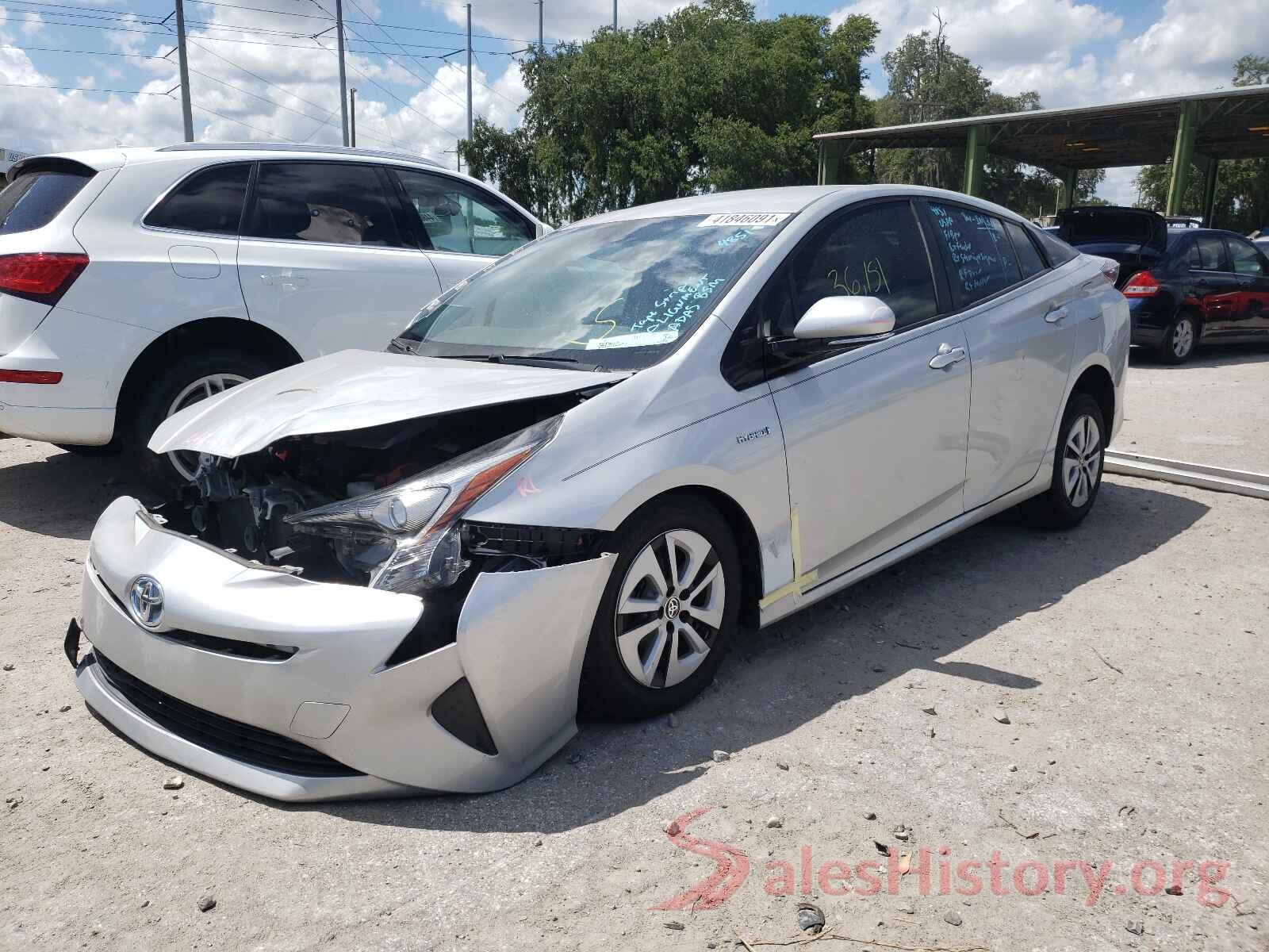 JTDKARFU9G3012760 2016 TOYOTA PRIUS