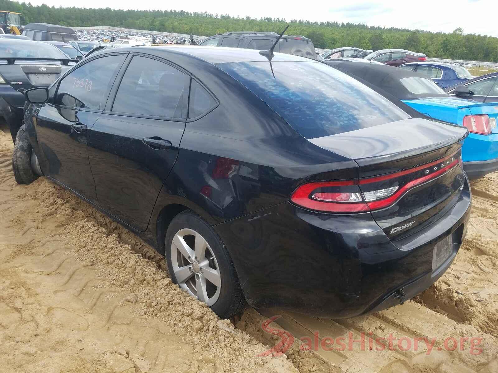 1C3CDFBB8GD565008 2016 DODGE DART