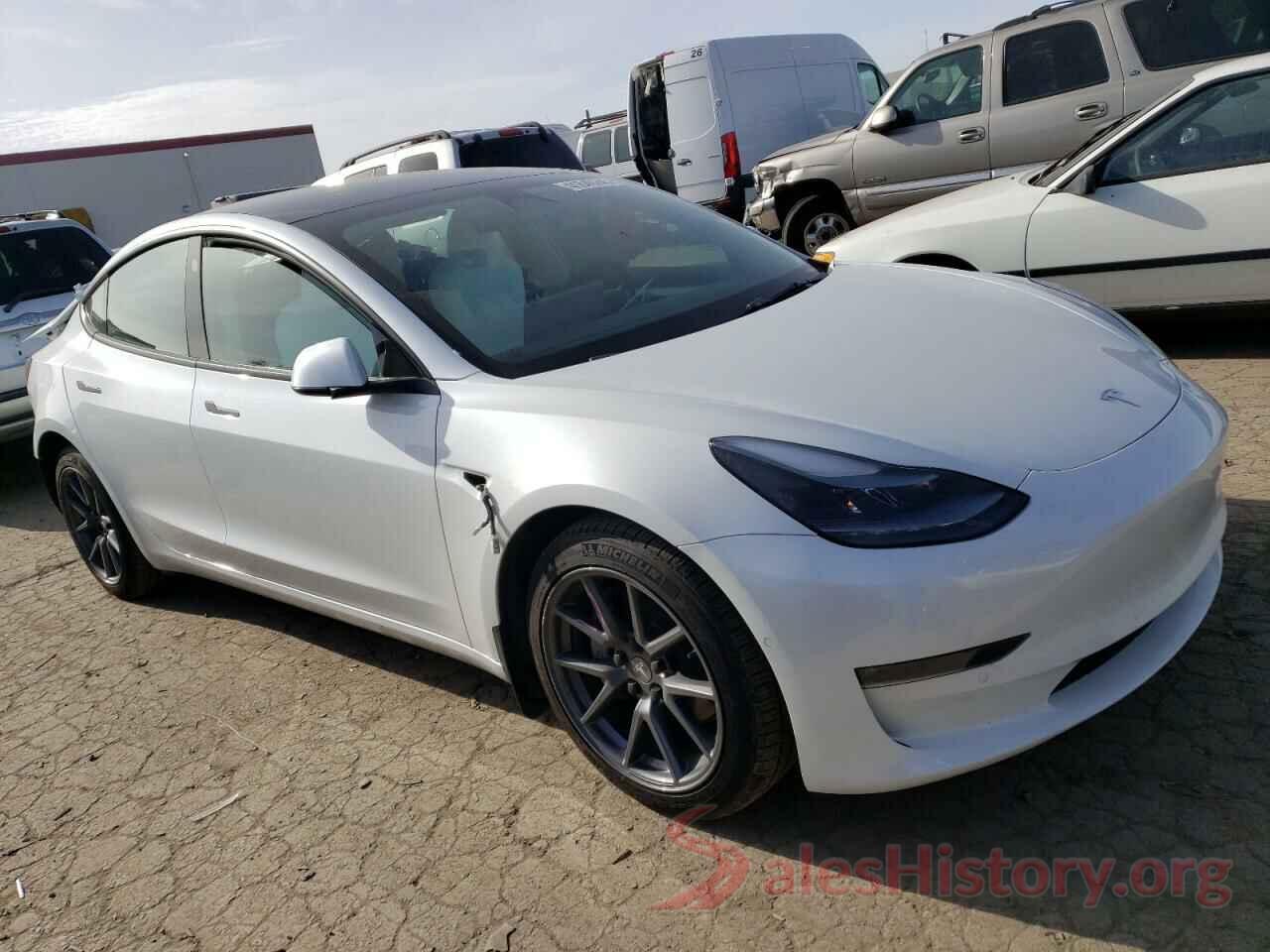 5YJ3E1EB3NF183160 2022 TESLA MODEL 3