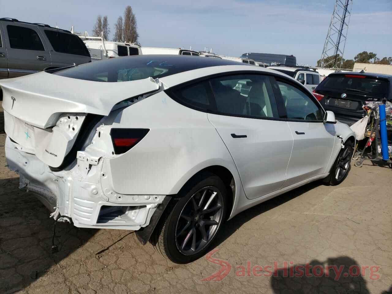 5YJ3E1EB3NF183160 2022 TESLA MODEL 3