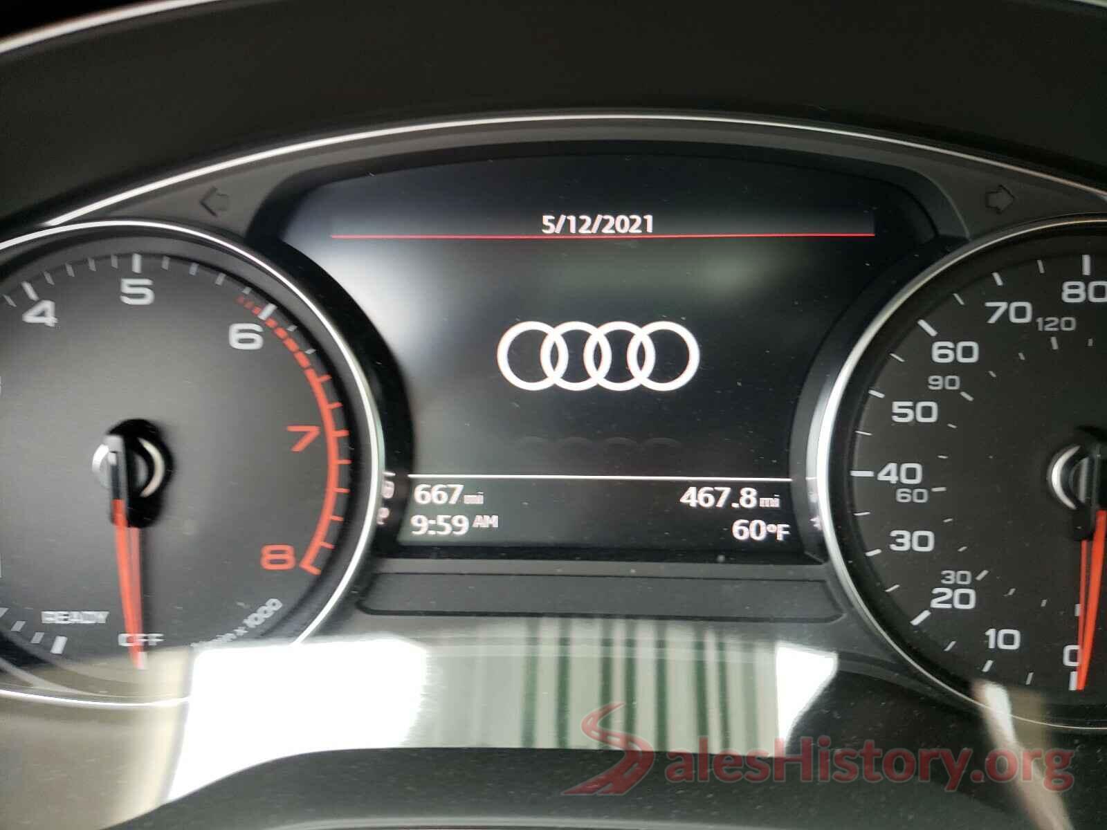 WAUABCF50MA007076 2021 AUDI A5