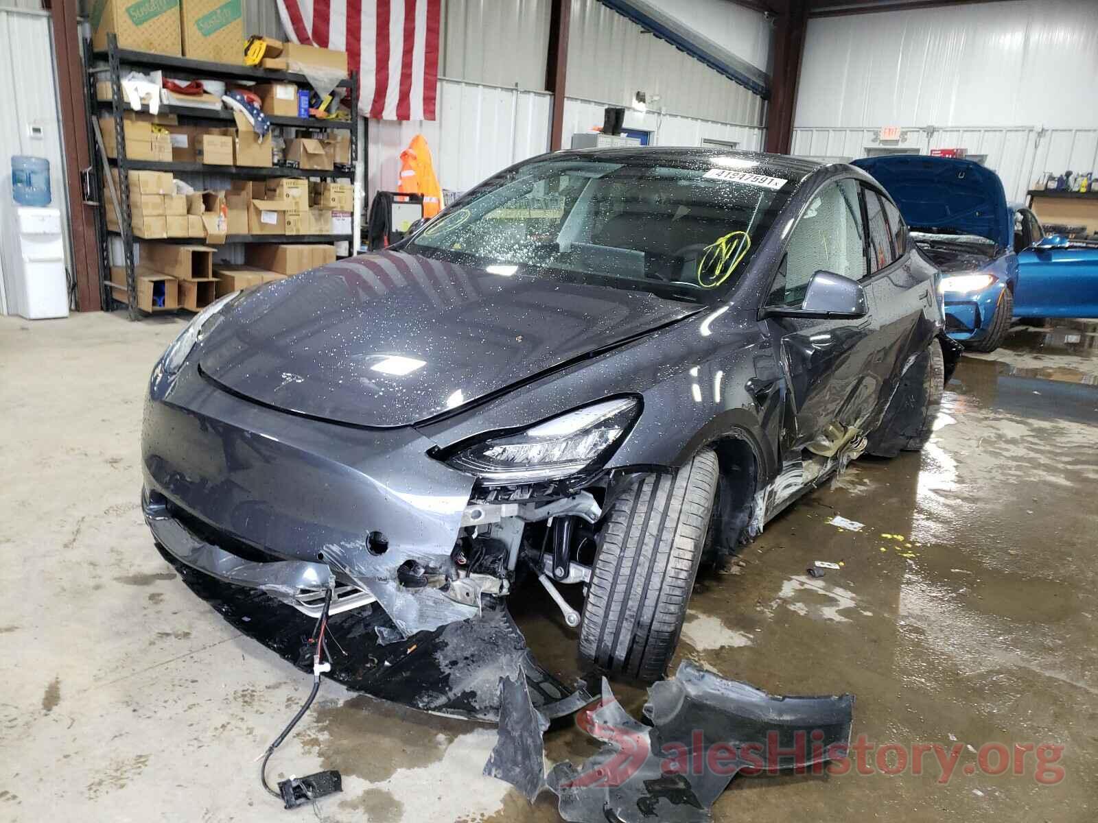 5YJYGDEFXLF005165 2020 TESLA MODEL Y