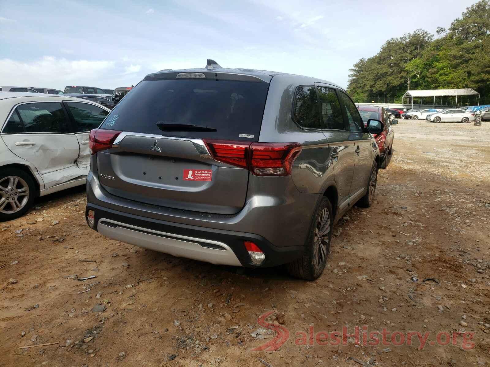 JA4AZ3A34LZ012327 2020 MITSUBISHI OUTLANDER