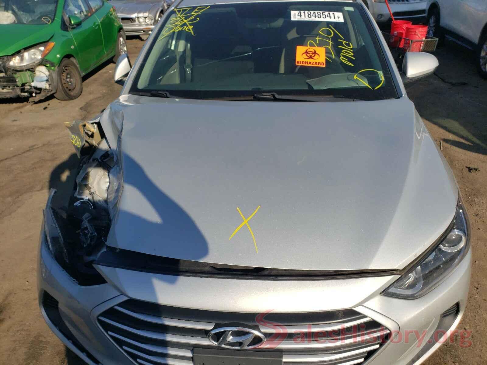 5NPD74LF8HH175258 2017 HYUNDAI ELANTRA