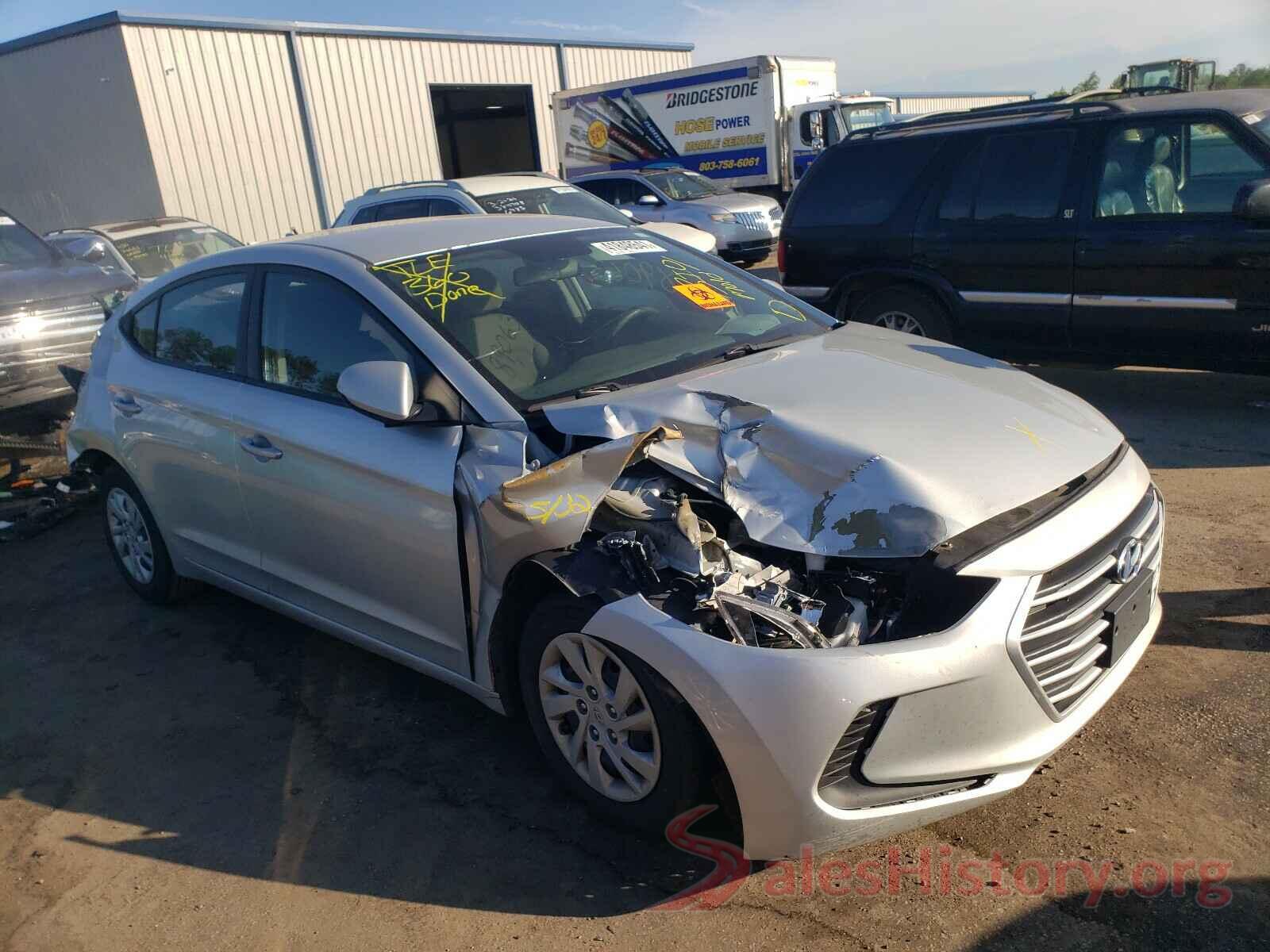 5NPD74LF8HH175258 2017 HYUNDAI ELANTRA