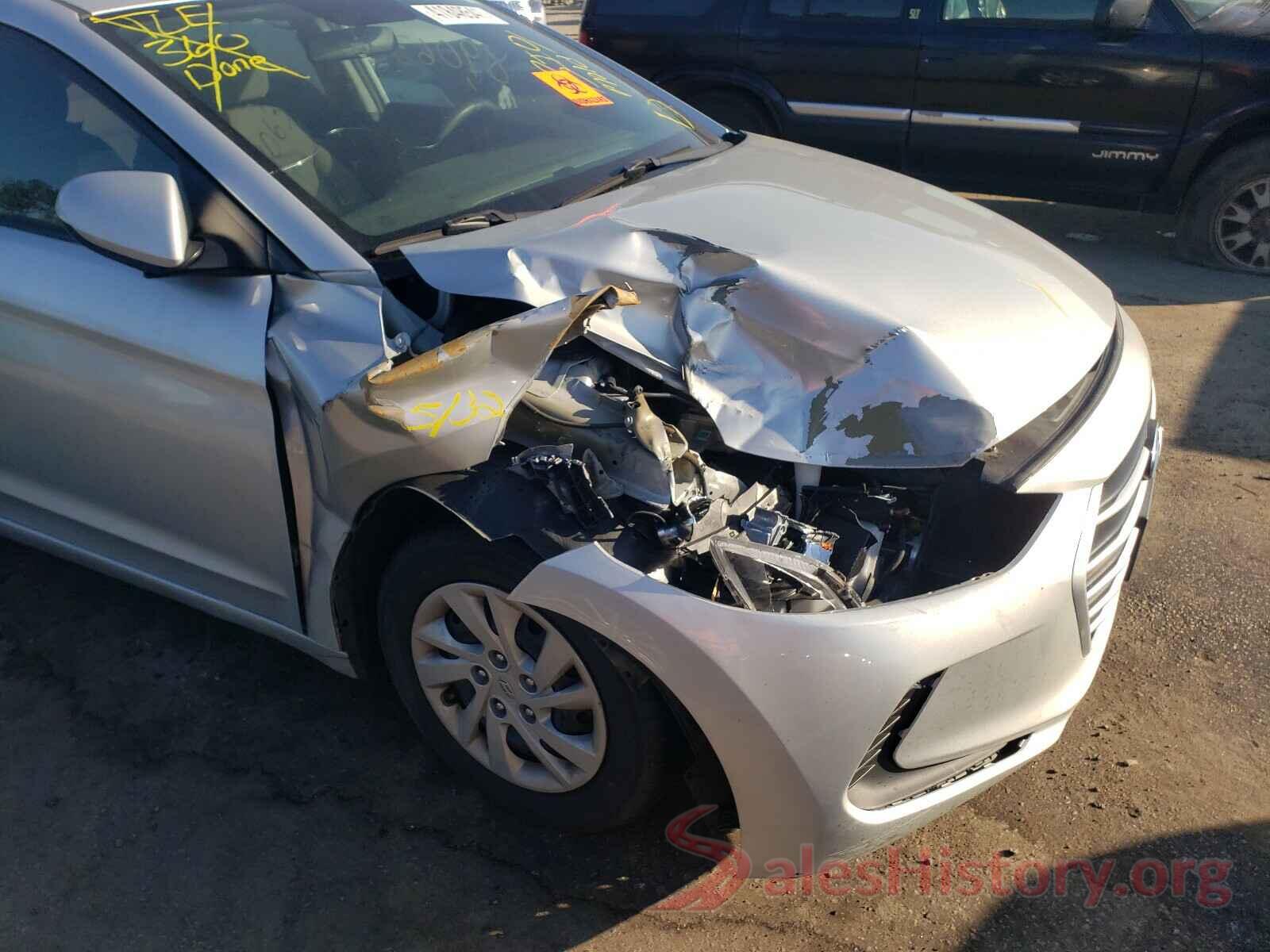 5NPD74LF8HH175258 2017 HYUNDAI ELANTRA