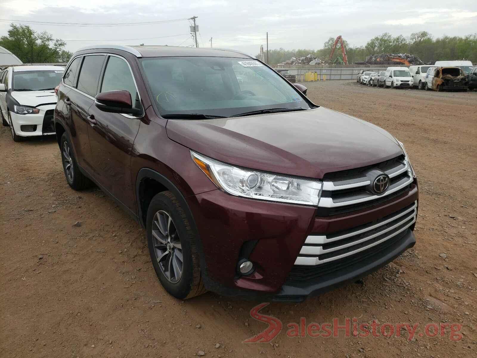 5TDKZRFH8KS303575 2019 TOYOTA HIGHLANDER