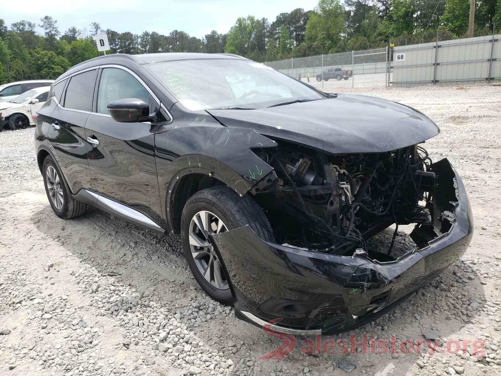 5N1AZ2MG5HN109819 2017 NISSAN MURANO