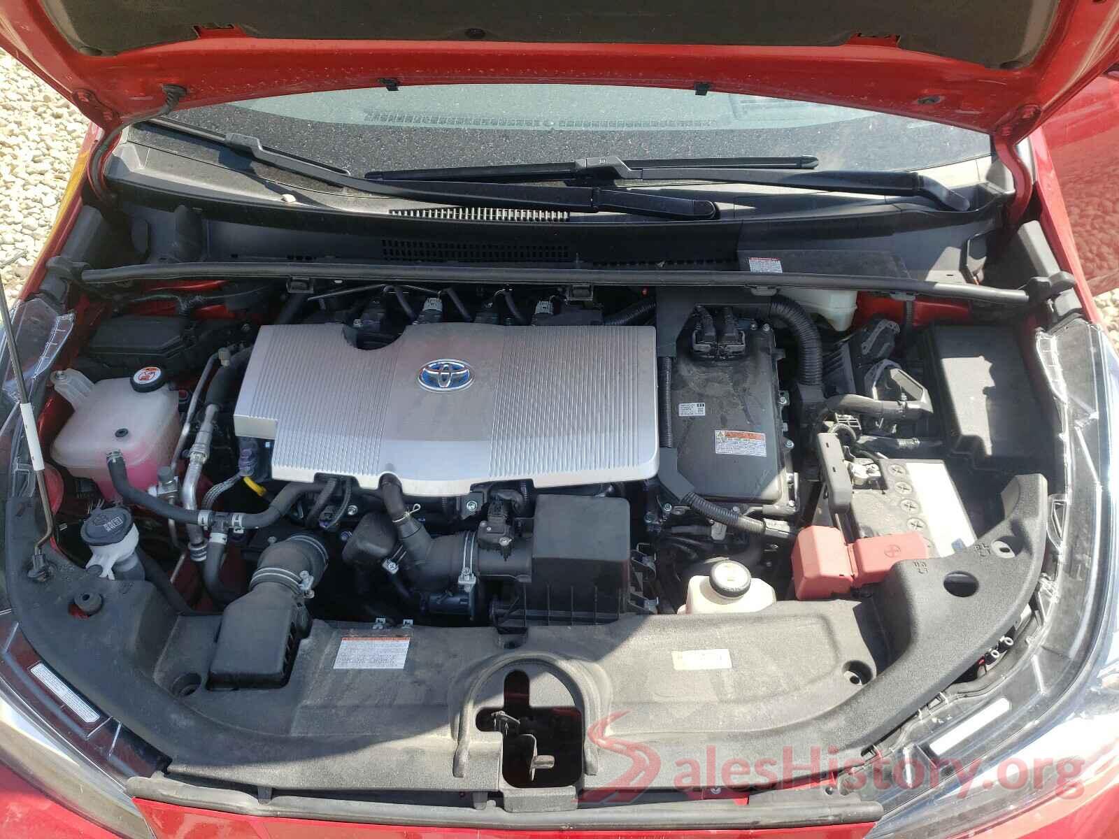 JTDKARFU3K3080576 2019 TOYOTA PRIUS