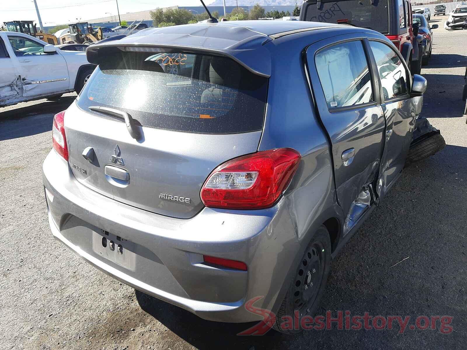 ML32A3HJ0KH001533 2019 MITSUBISHI MIRAGE