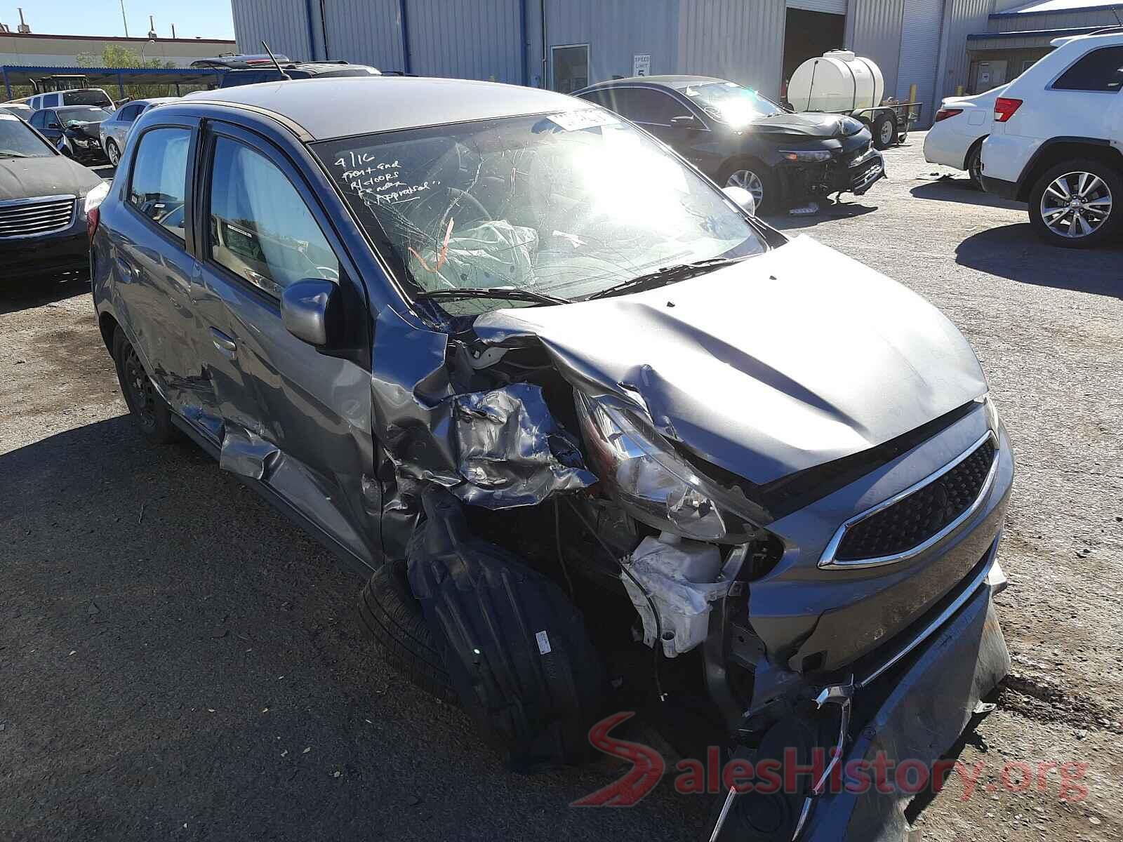 ML32A3HJ0KH001533 2019 MITSUBISHI MIRAGE