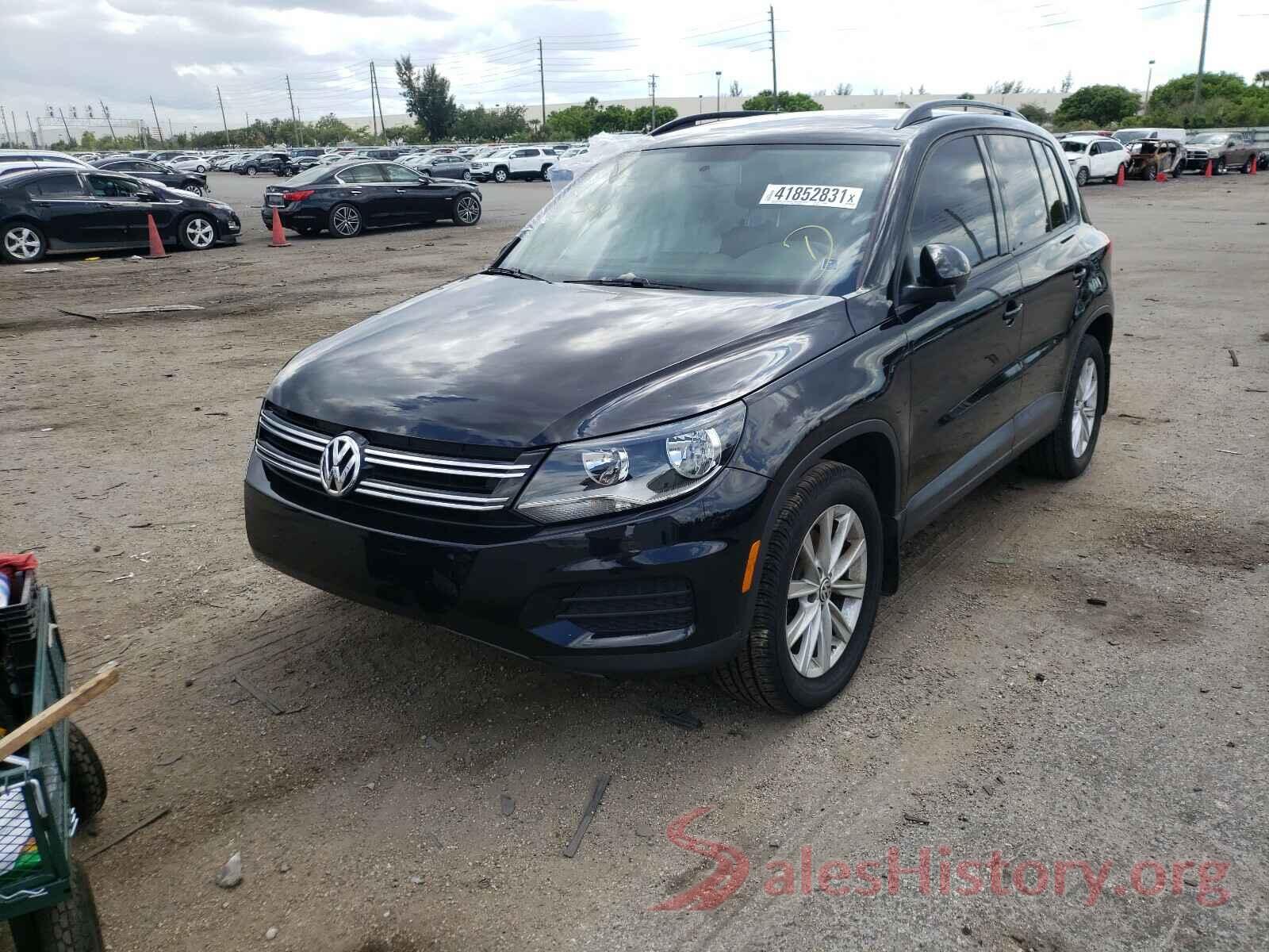 WVGAV7AXXHK043671 2017 VOLKSWAGEN TIGUAN