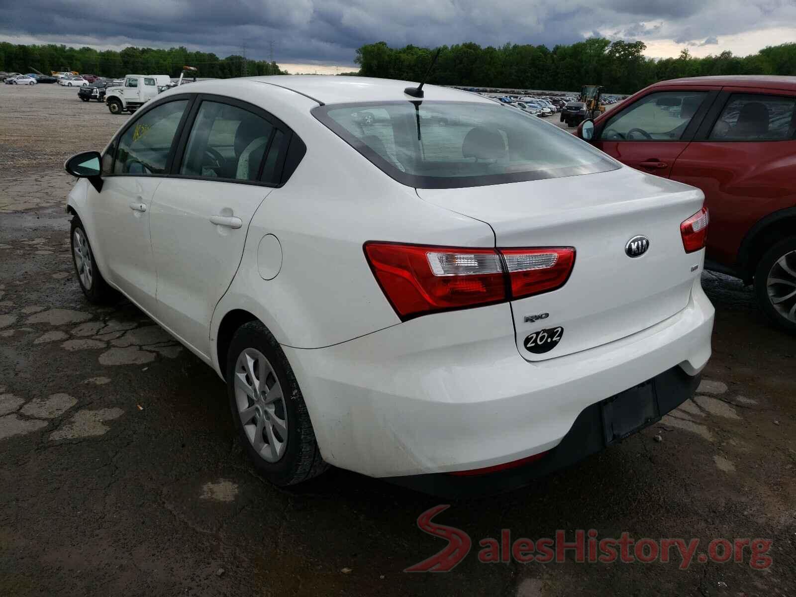 KNADM4A35H6118749 2017 KIA RIO