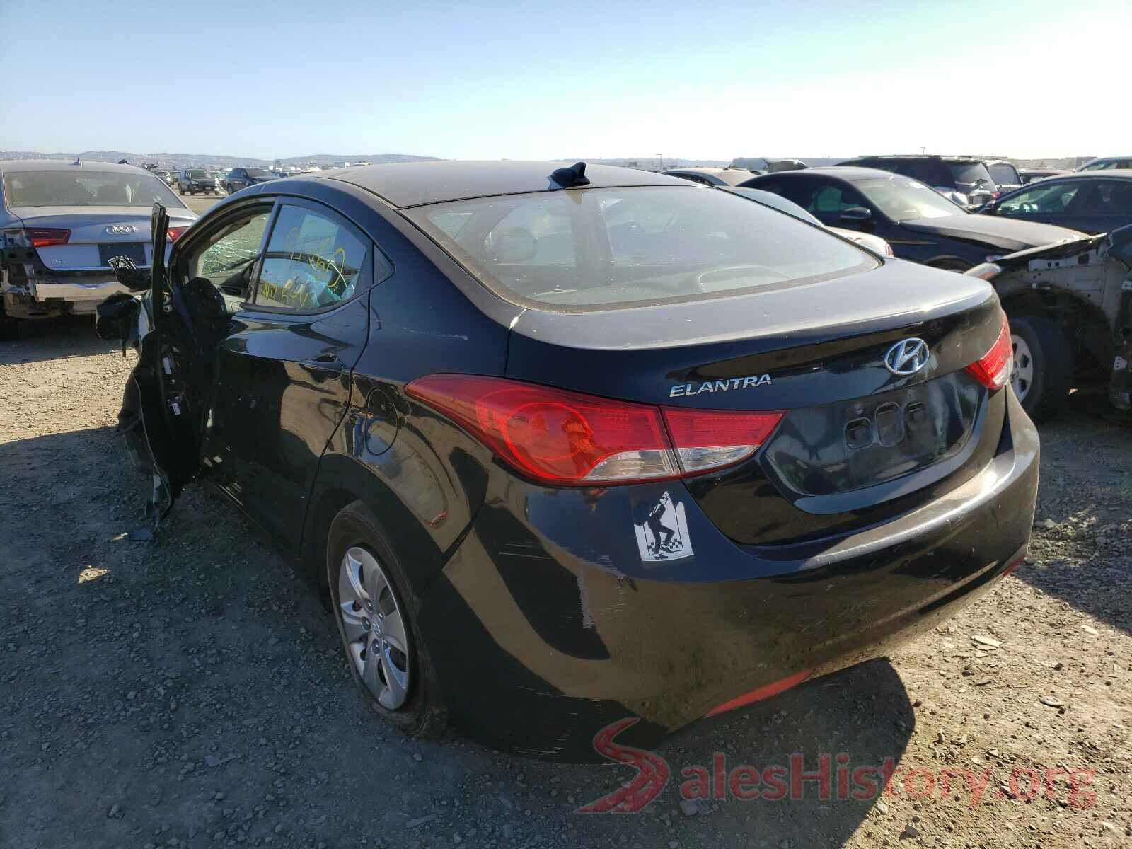 KMHDH4AE6GU531066 2016 HYUNDAI ELANTRA