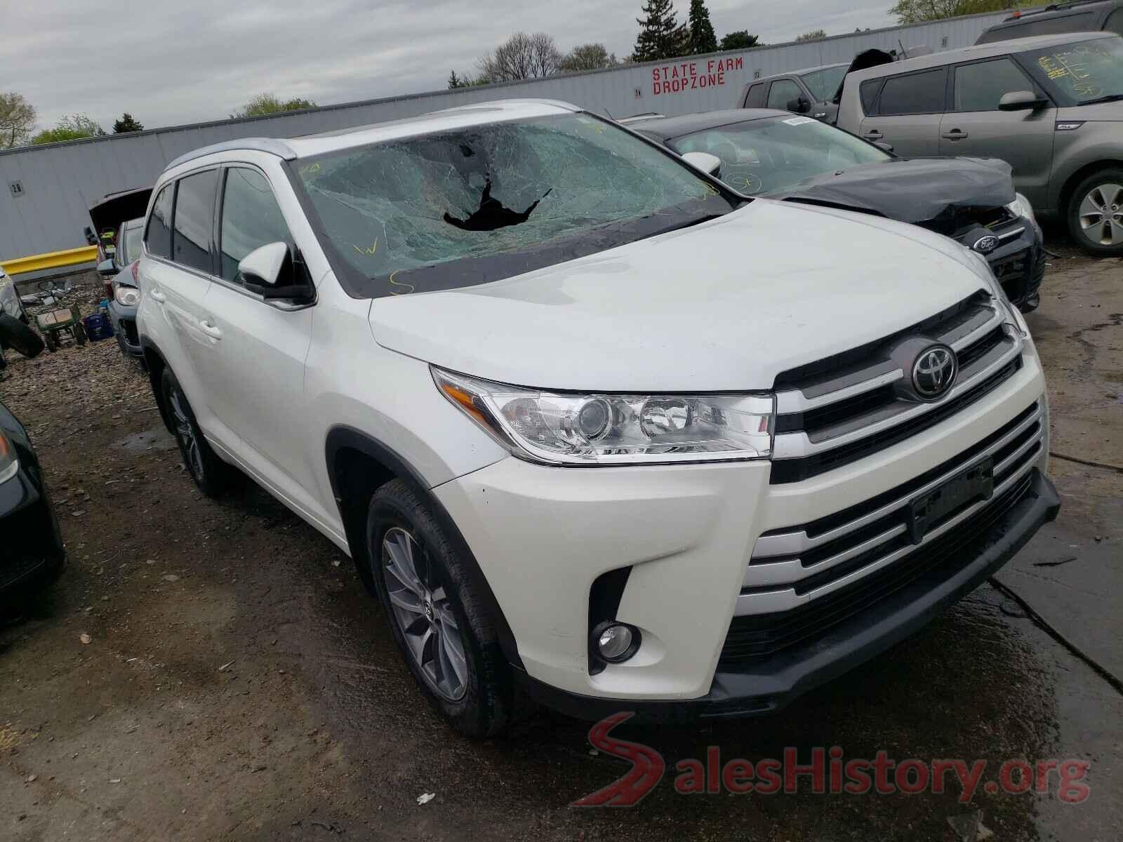 5TDJZRFH6JS818035 2018 TOYOTA HIGHLANDER