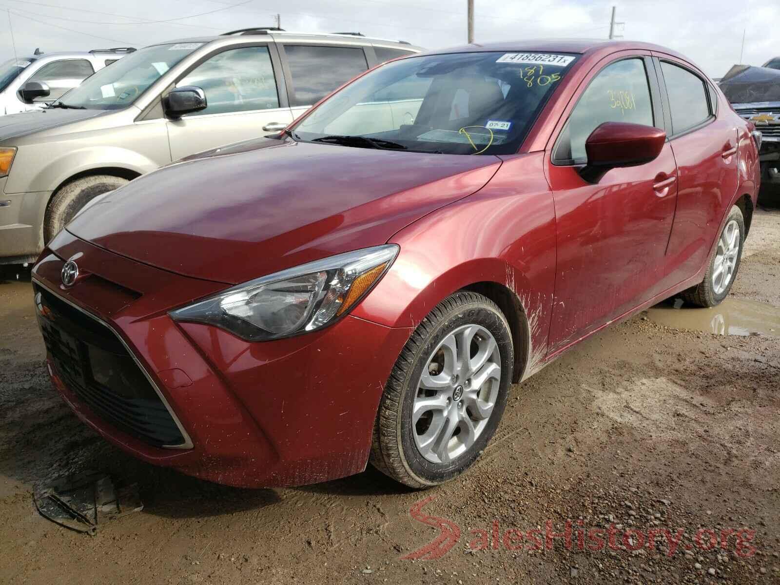 3MYDLBYV2HY181805 2017 TOYOTA YARIS