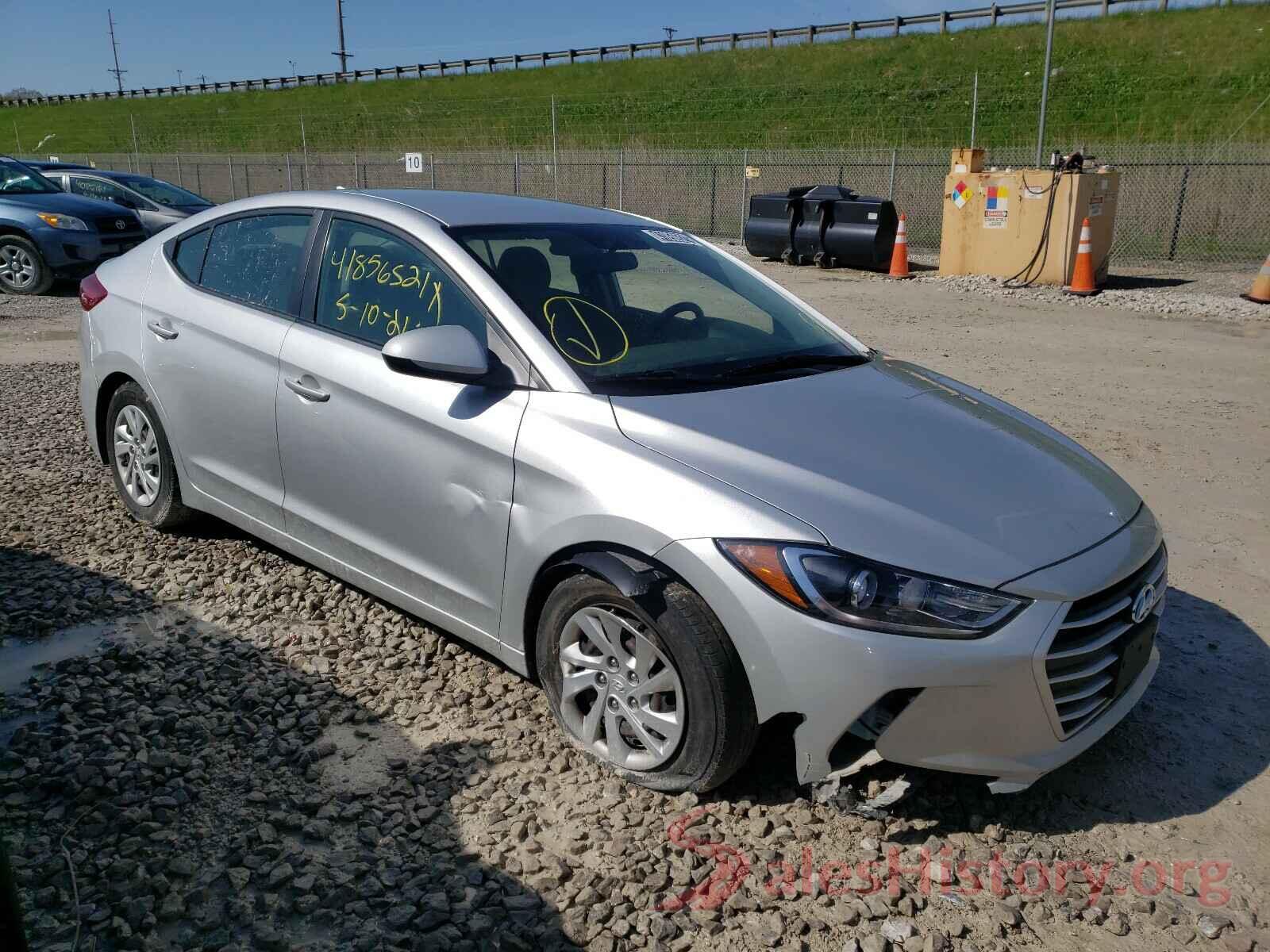 5NPD74LF2HH198387 2017 HYUNDAI ELANTRA