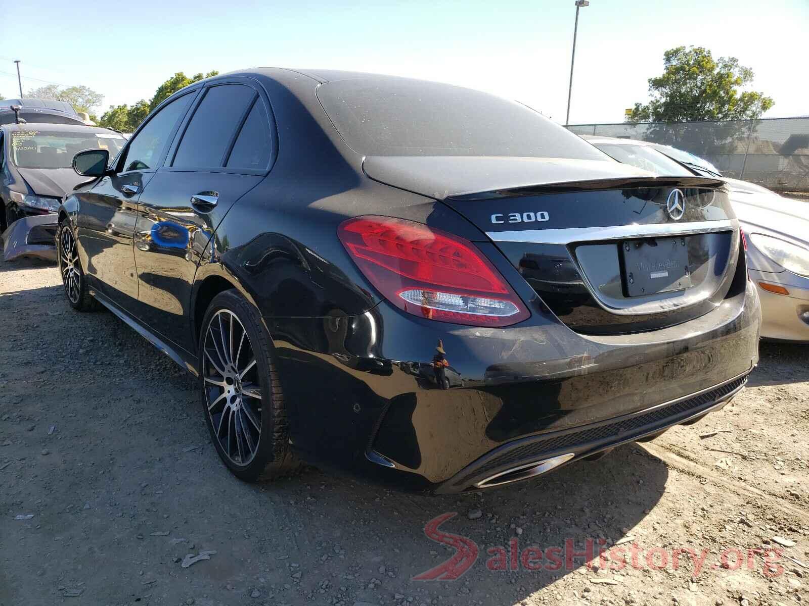 55SWF4JB4JU264453 2018 MERCEDES-BENZ C CLASS