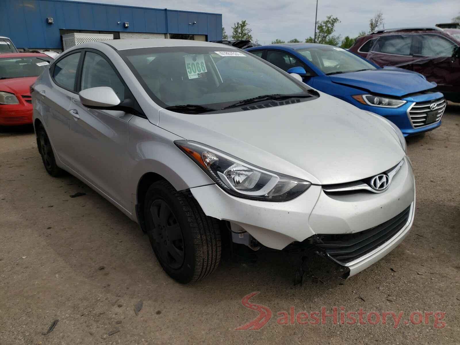 5NPDH4AE0GH795317 2016 HYUNDAI ELANTRA