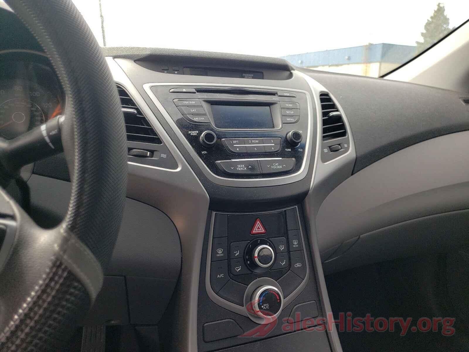 5NPDH4AE0GH795317 2016 HYUNDAI ELANTRA